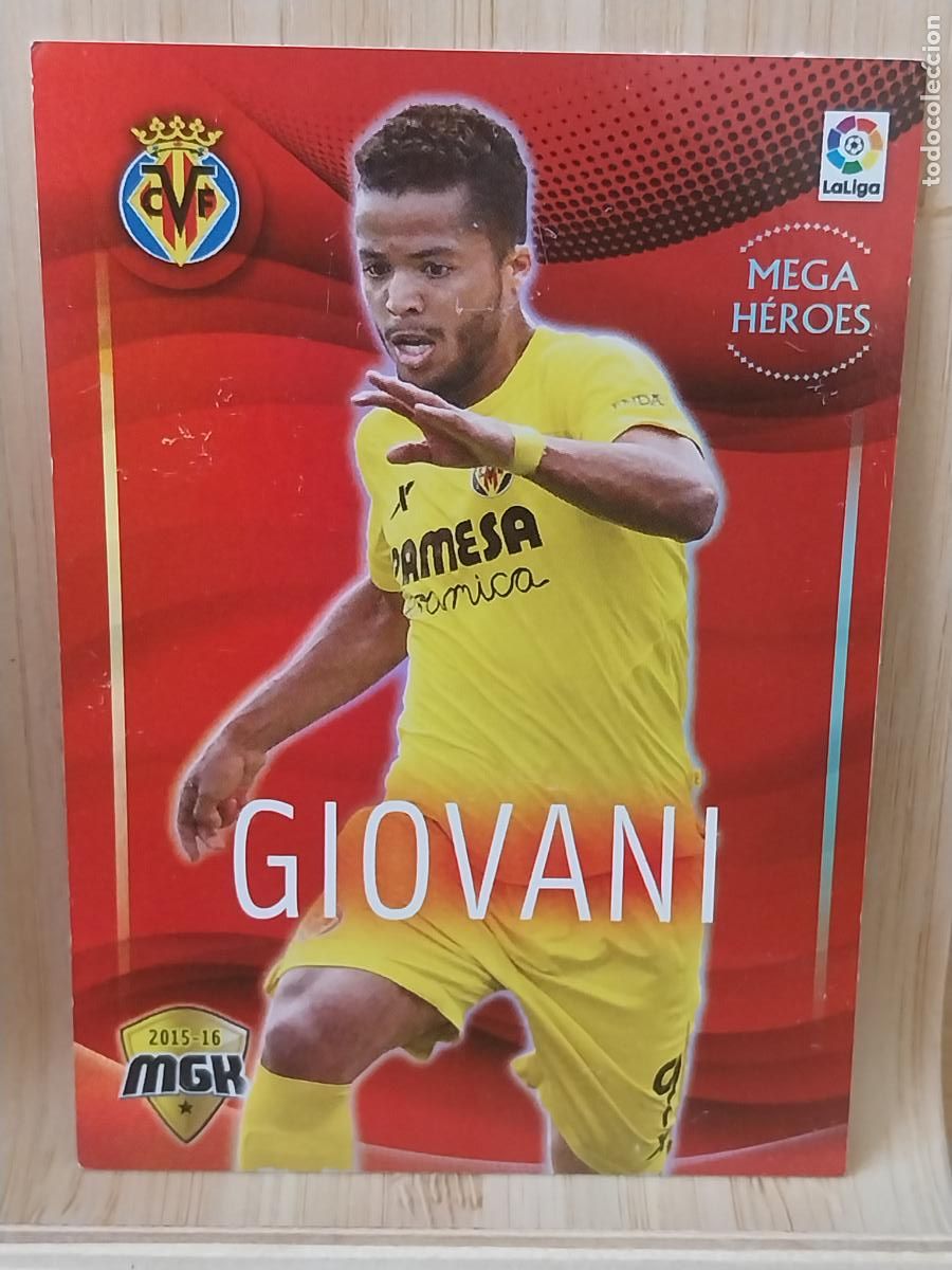 Figurine di Calcio: GIOVANI HEROES VILLARREAL MGK MEGA KRACKS 2015 15 16 CROMO 539 PANINI ORIGINAL **