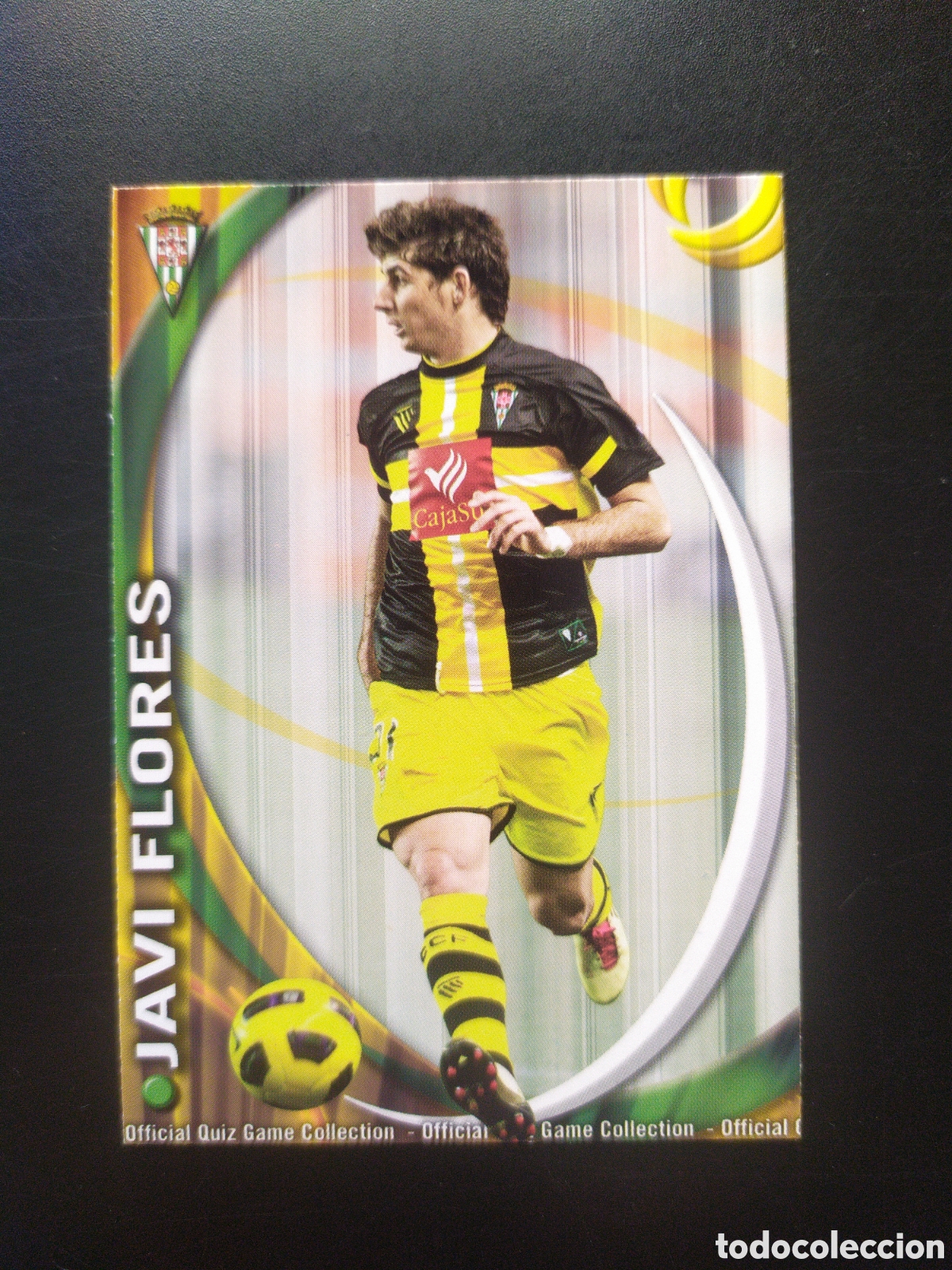 Figurine di Calcio: Mundicromo fichas Liga 2010 2011 10 11 Javi Flores n&deg; 915 C&oacute;rdoba
