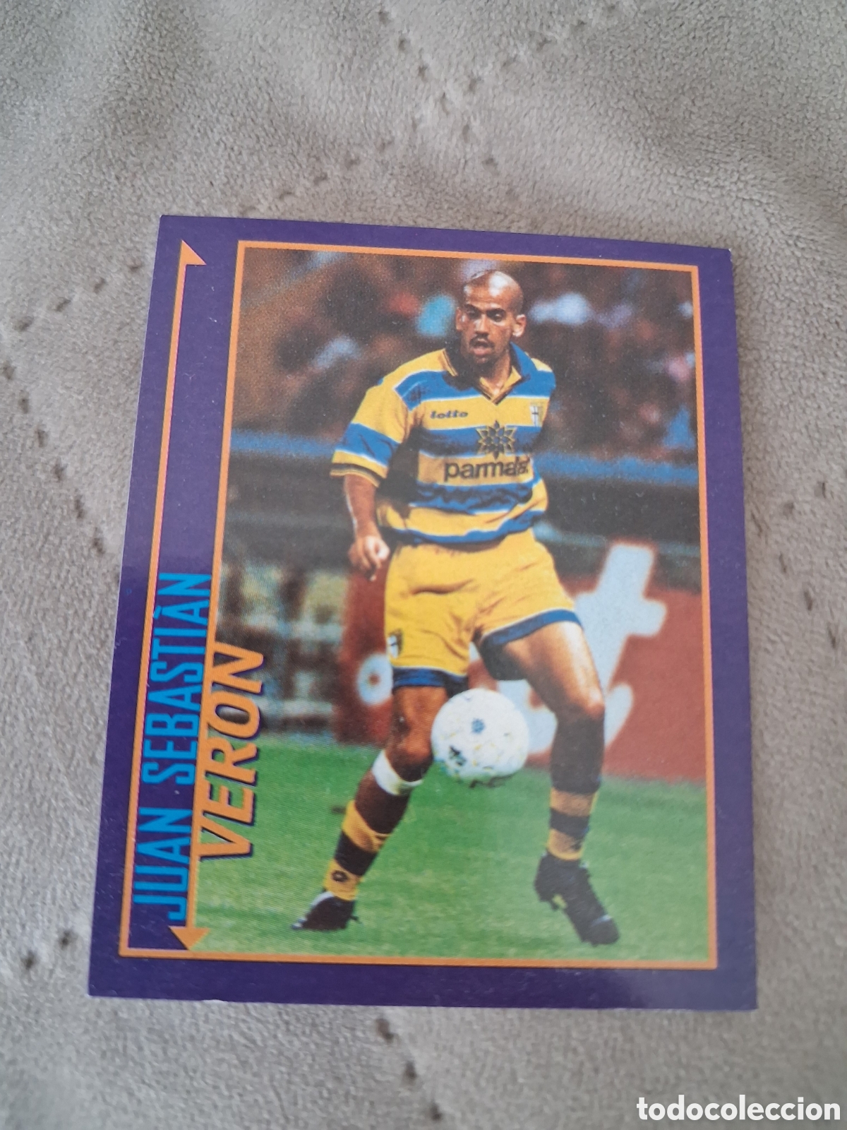 Cromos de F&uacute;tbol: Veron Parma Kick Off 113 Merlin