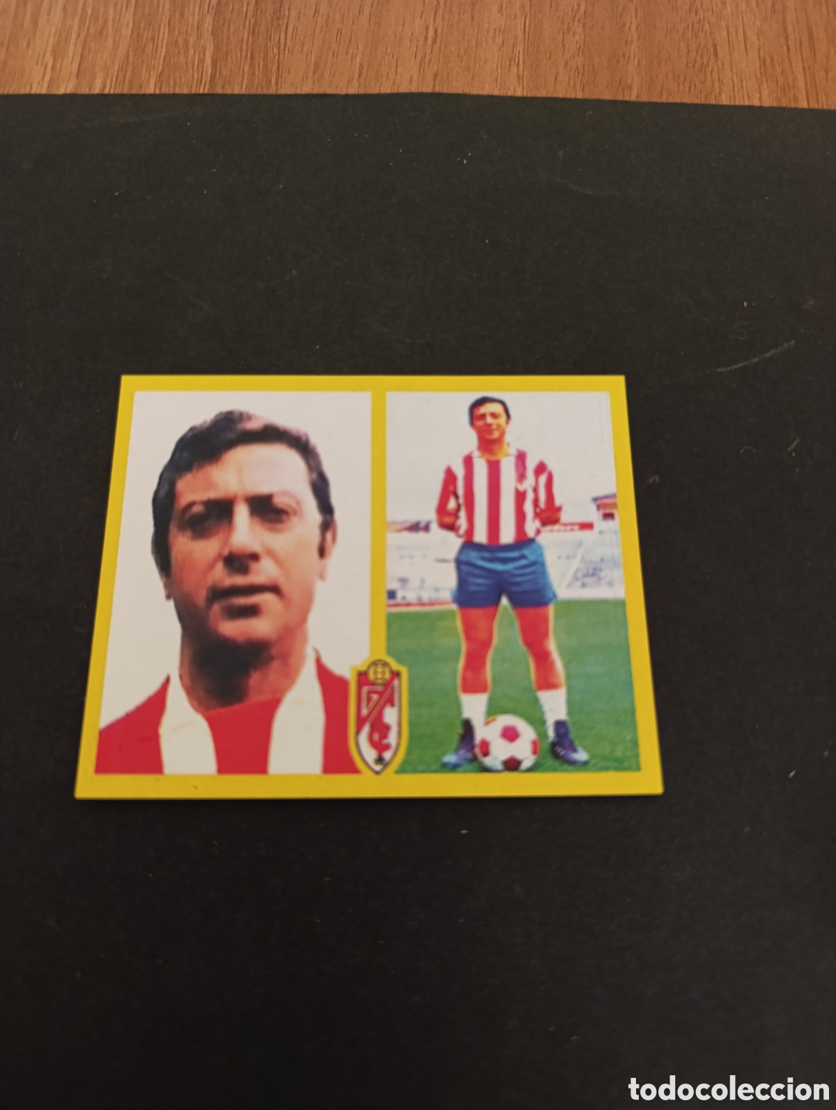 Cromos de F&uacute;tbol: Cromo Oliveros Granada Liga Este 72 73, ampliaci&oacute;n de la colecci&oacute;n