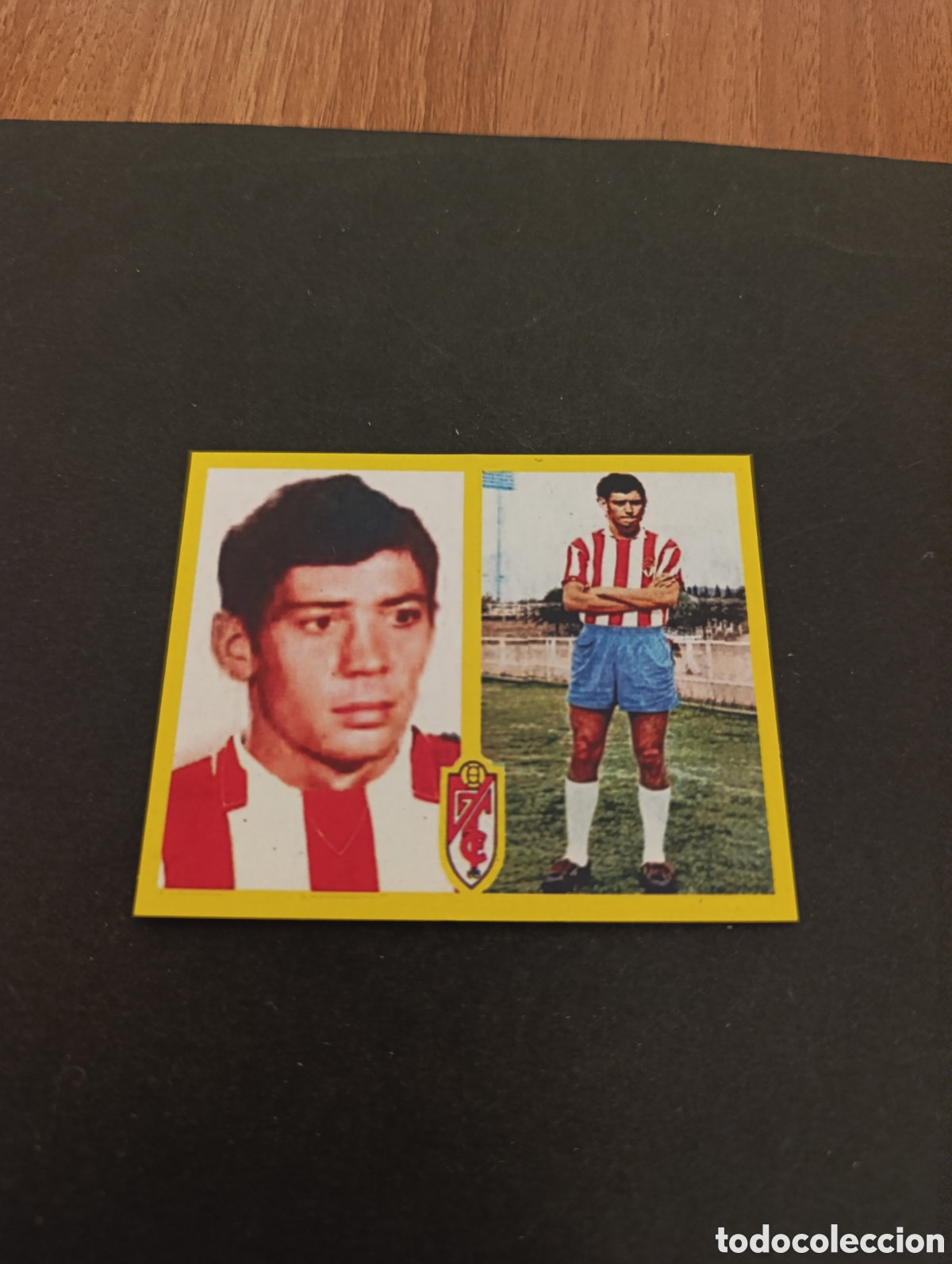 Cromos de F&uacute;tbol: Cromo Paco Granada Liga Este 72 73, ampliaci&oacute;n de la colecci&oacute;n