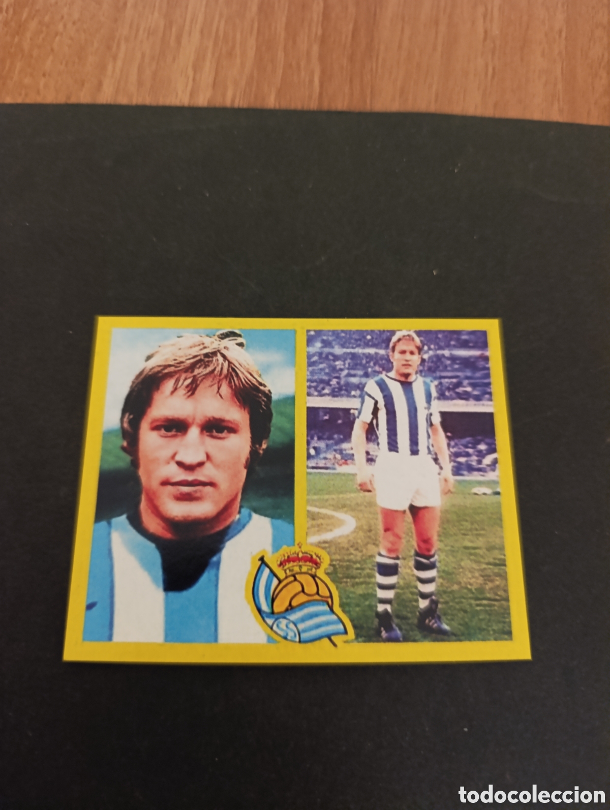 Cromos de F&uacute;tbol: Cromo Oyarzabal Real Sociedad Liga Este 72 73, ampliaci&oacute;n de la colecci&oacute;n