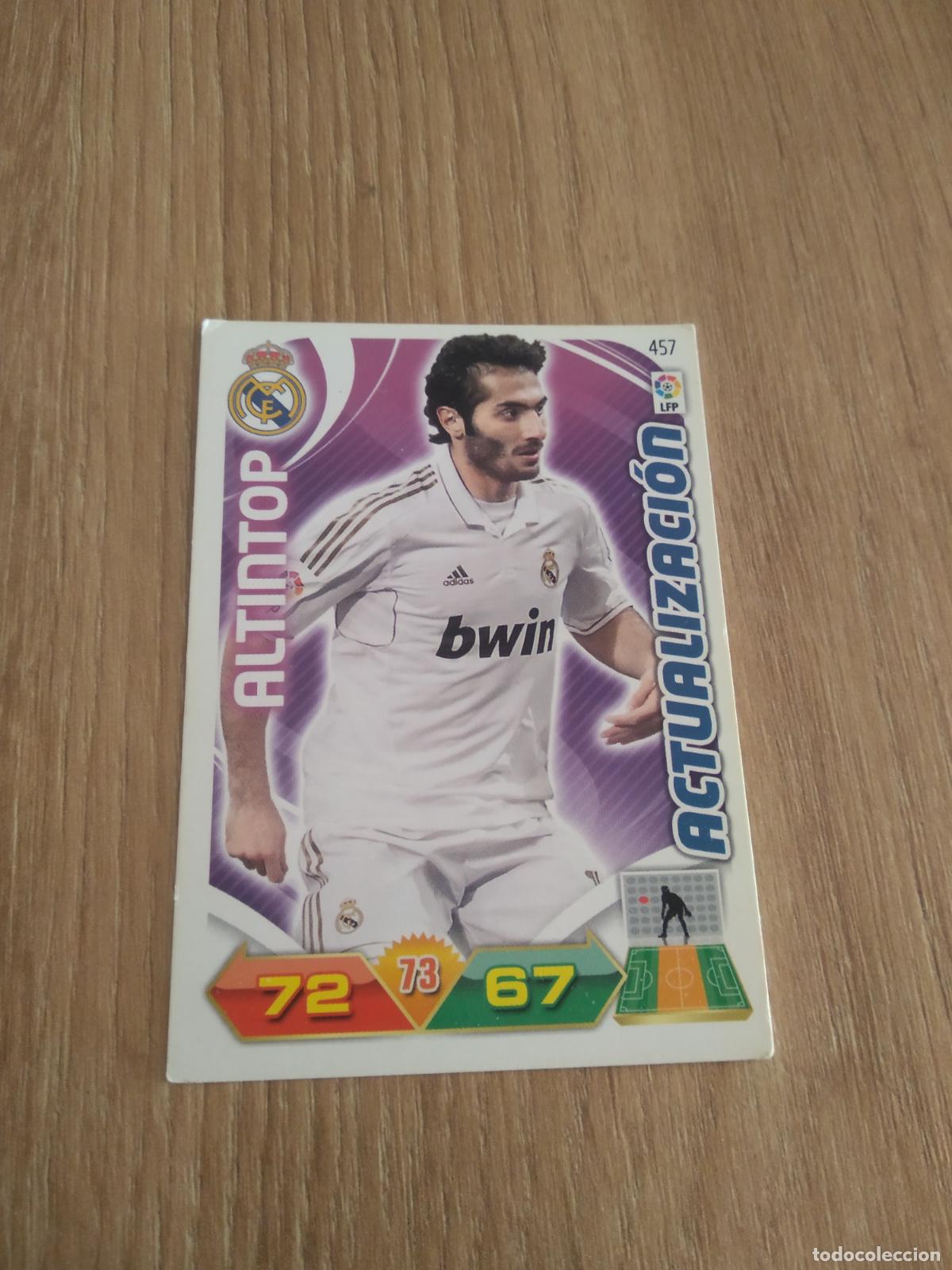 Cromos de F&uacute;tbol: 457 ALTINTOP REAL MADRID CROMO FUTBOL PANINI LIGA 11-12 ADRENALYN 2011-2012