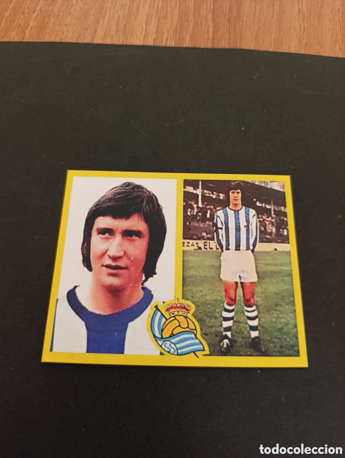 Cromos de F&uacute;tbol: Cromo Elcoro Real Sociedad Liga Este 72 73, ampliaci&oacute;n de la colecci&oacute;n