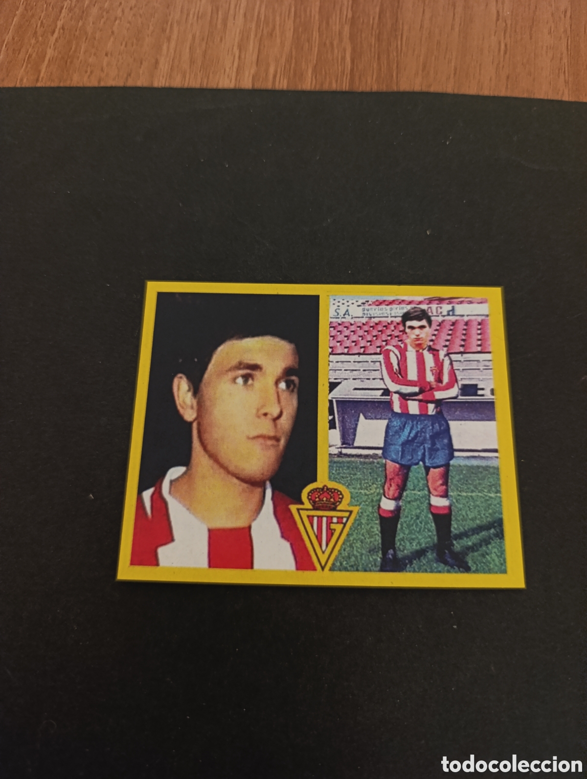 Cromos de F&uacute;tbol: Cromo Juan Vald&eacute;s Sporting de Gij&oacute;n Liga Este 72 73, ampliaci&oacute;n de la colecci&oacute;n