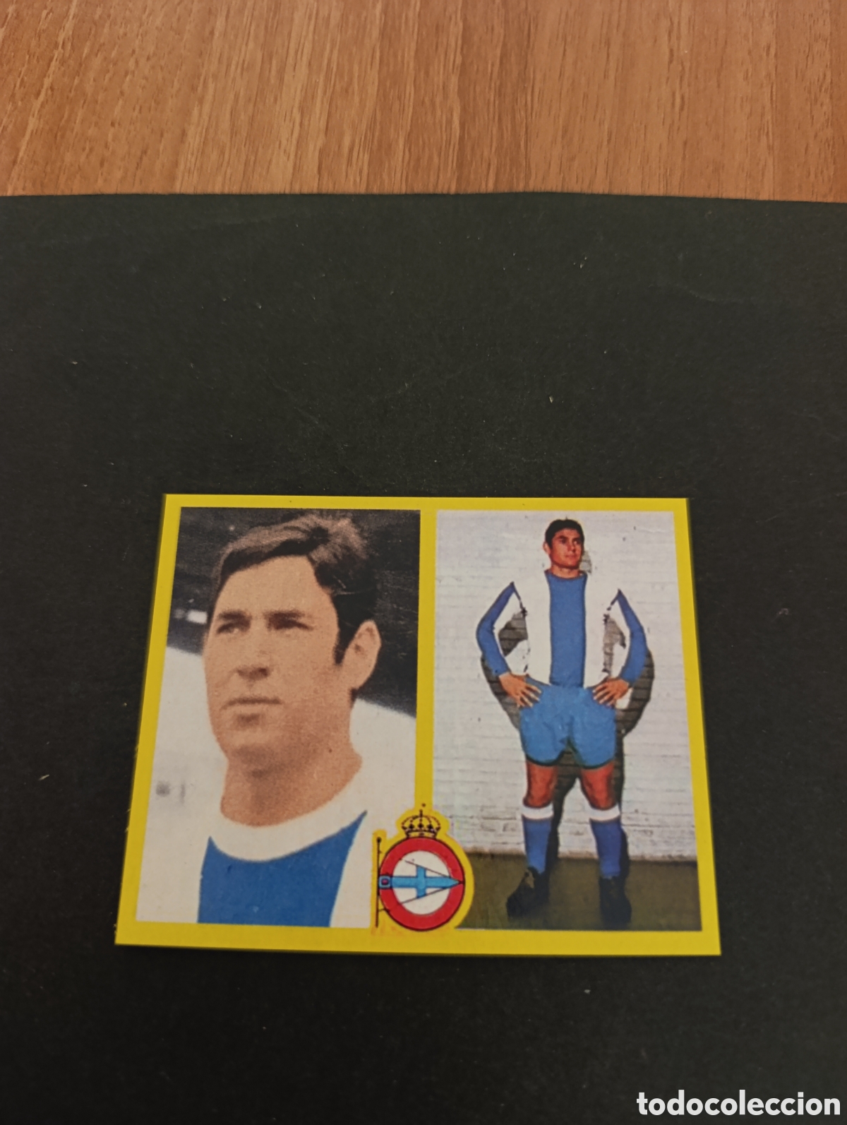Figurine di Calcio: Cromo Tejedor Deportivo de La Coru&ntilde;a Liga Este 72 73, ampliaci&oacute;n de la colecci&oacute;n