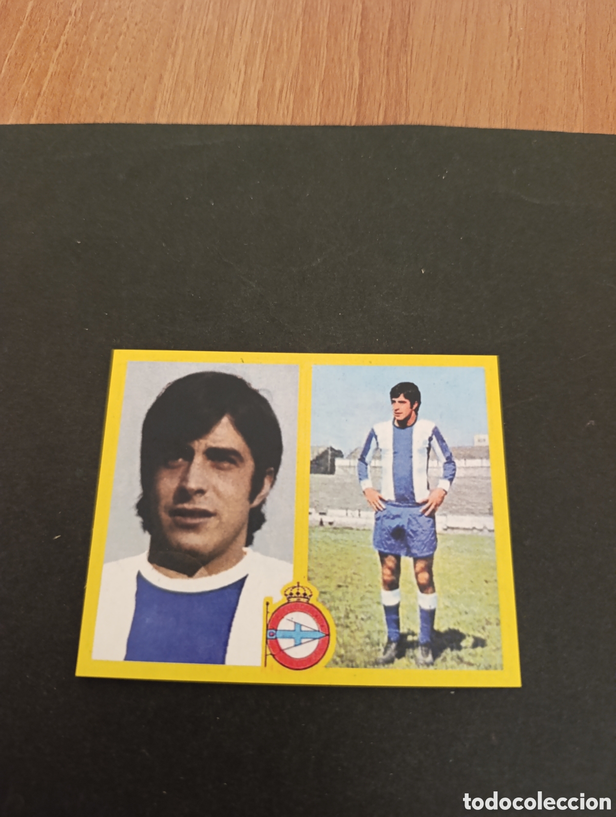 Cromos de F&uacute;tbol: Cromo Pi&ntilde;o Deportivo de La Coru&ntilde;a Liga Este 72 73, ampliaci&oacute;n de la colecci&oacute;n