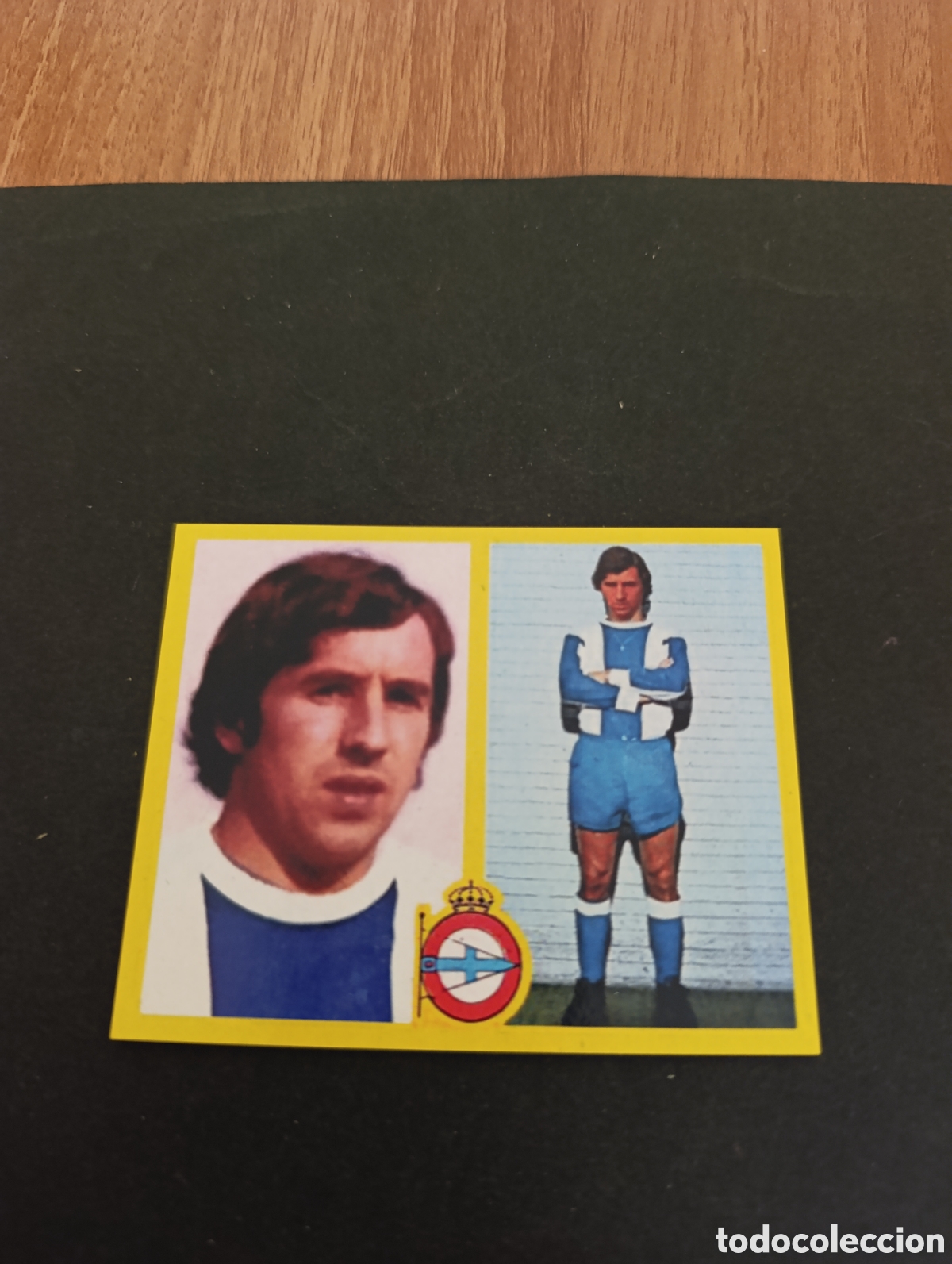 Cromos de F&uacute;tbol: Cromo Rabadeira Deportivo de La Coru&ntilde;a Liga Este 72 73, ampliaci&oacute;n de la colecci&oacute;n