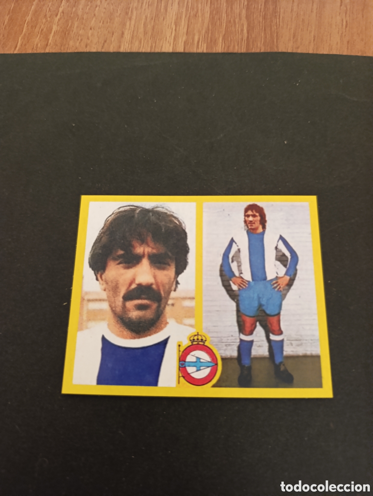 Cromos de F&uacute;tbol: Cromo Richard Deportivo de La Coru&ntilde;a Liga Este 72 73, ampliaci&oacute;n de la colecci&oacute;n