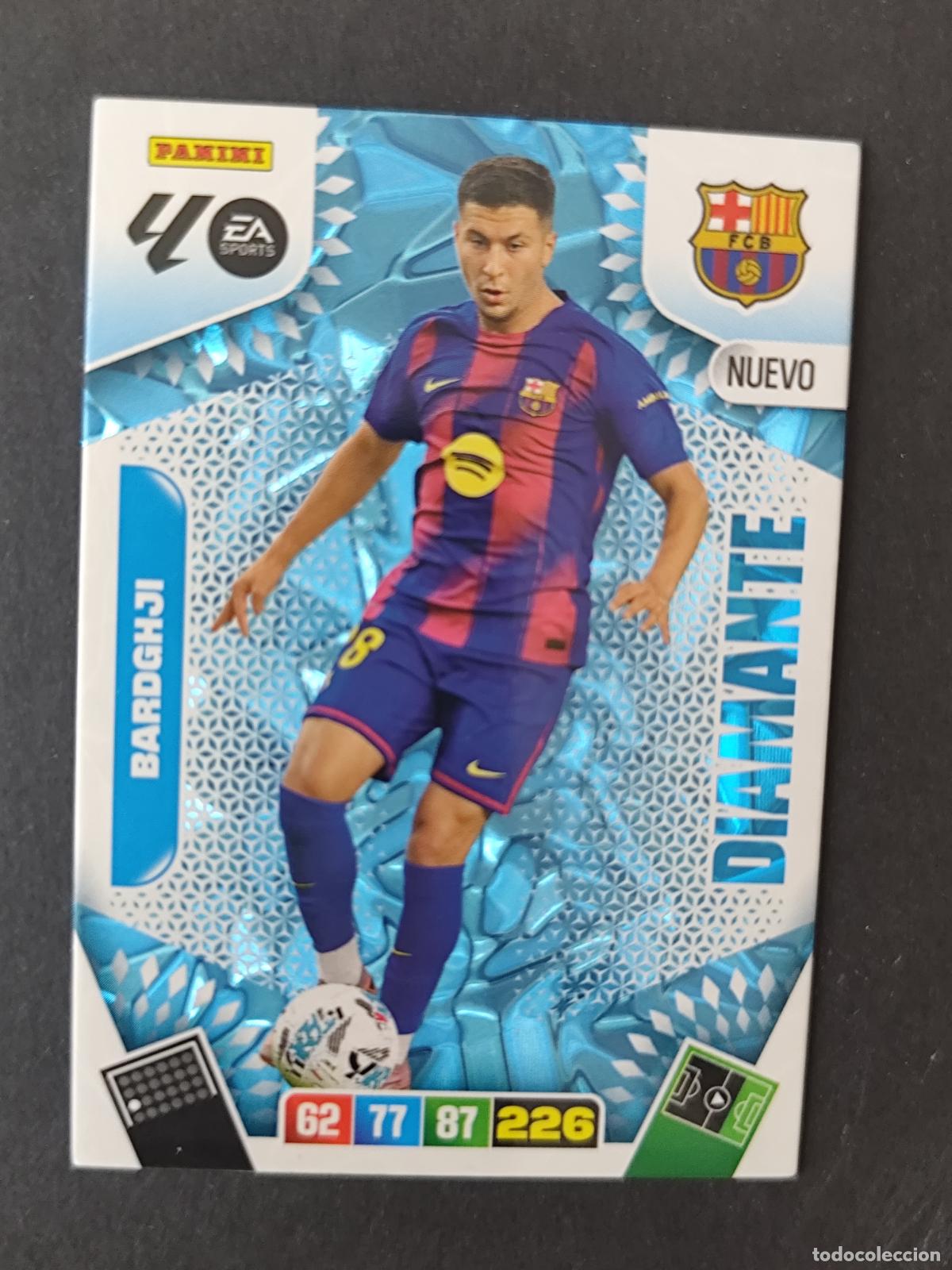 Cromos de F&uacute;tbol: BARDGHJI NUEVO DIAMANTE DREAM BOX BARCELONA BAR&Ccedil;A ADRENALYN 2025 2026 25 26