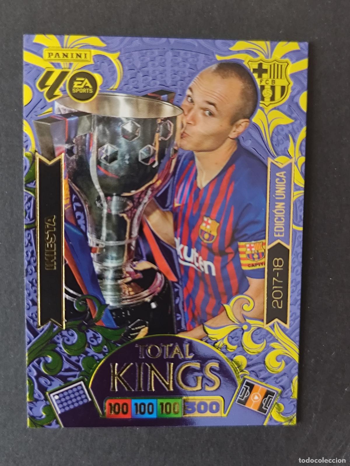 Cromos de F&uacute;tbol: ANDR&Eacute;S INIESTA 2017-18 DREAM BOX EDICI&Oacute;N &Uacute;NICA BARCELONA BAR&Ccedil;A ADRENALYN 2025 2026 25 26