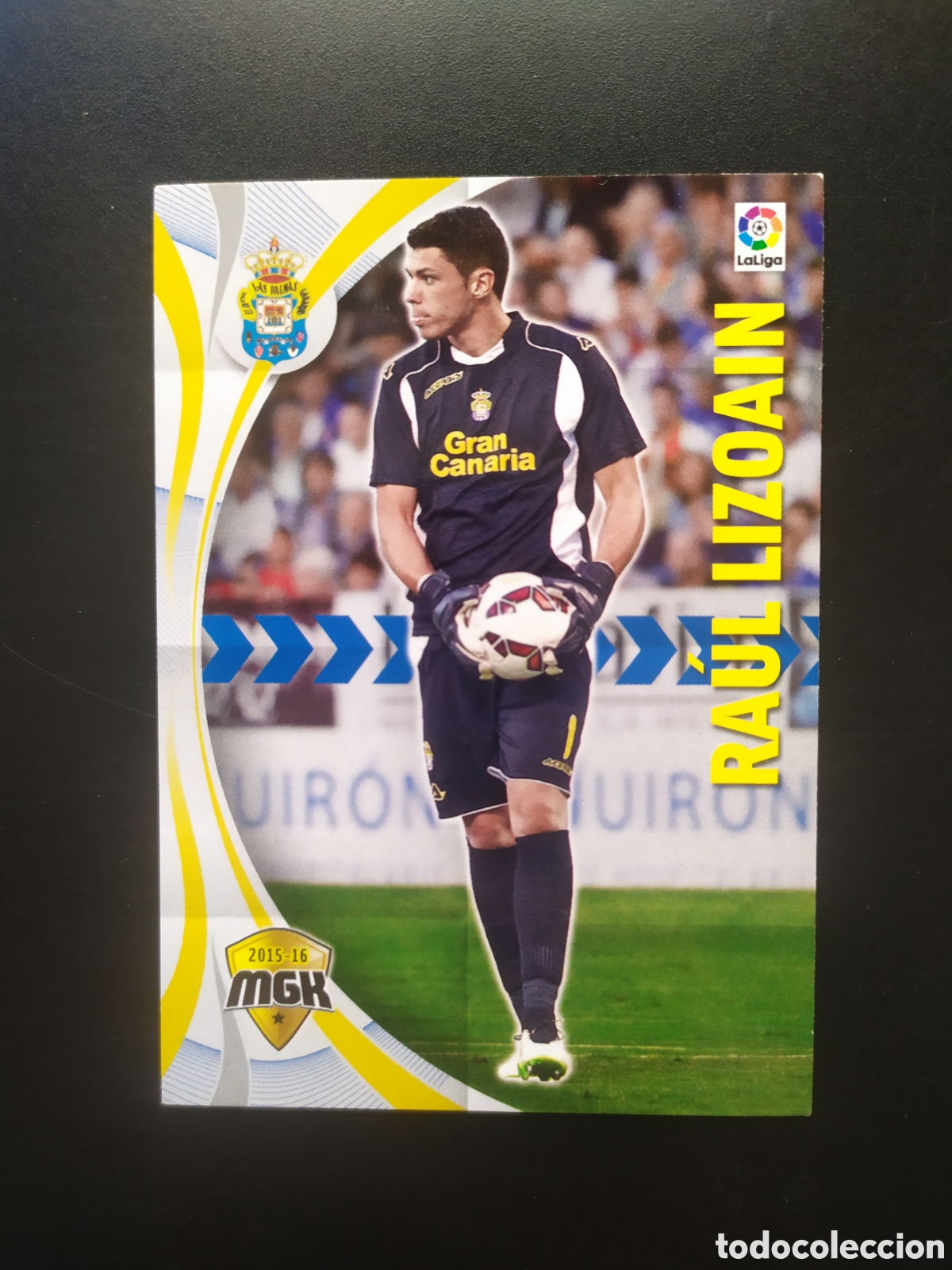 Cromos de F&uacute;tbol: Megacracks 2015 2016 15 16 panini Ra&uacute;l Lizoain n&deg; 274 Las Palmas