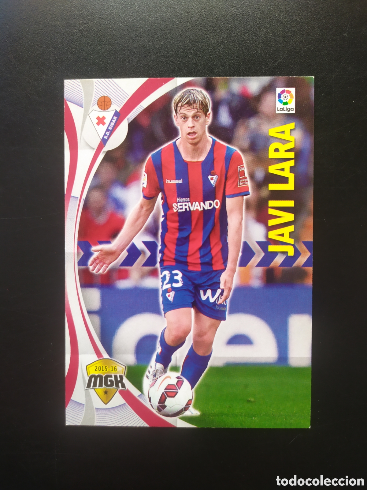 Cartes &agrave; collectionner de Football: Megacracks 2015 2016 15 16 panini Javi Lara n&deg; 176 Eibar
