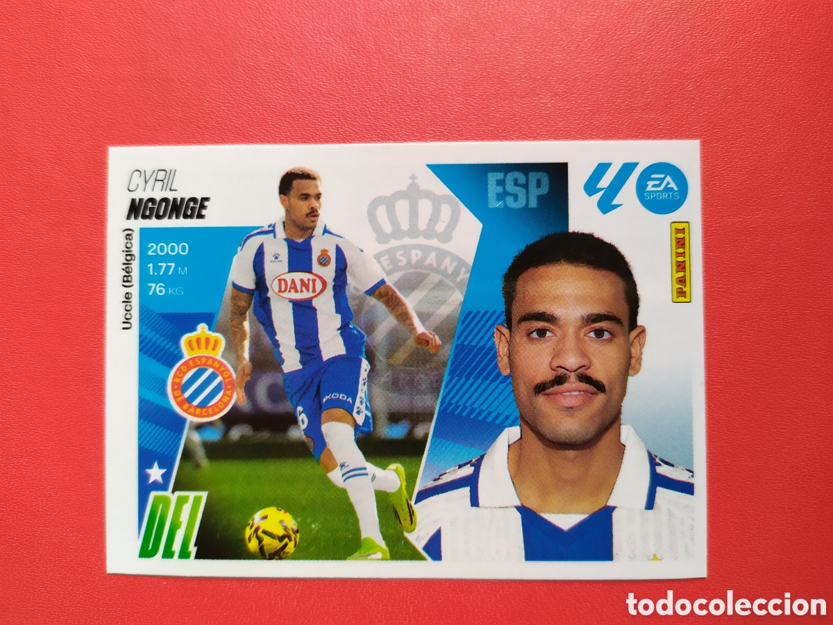 Cartes &agrave; collectionner de Football: NGONGE RCD ESPANYOL NUM 15 MERCADO INVIERNO PANINI 25 26