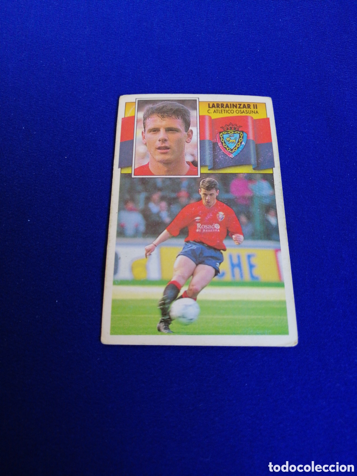Cromos de F&uacute;tbol: LIGA 90-91 CLUB ATL&Eacute;TICO OSASUNA - LARRAIZAR II