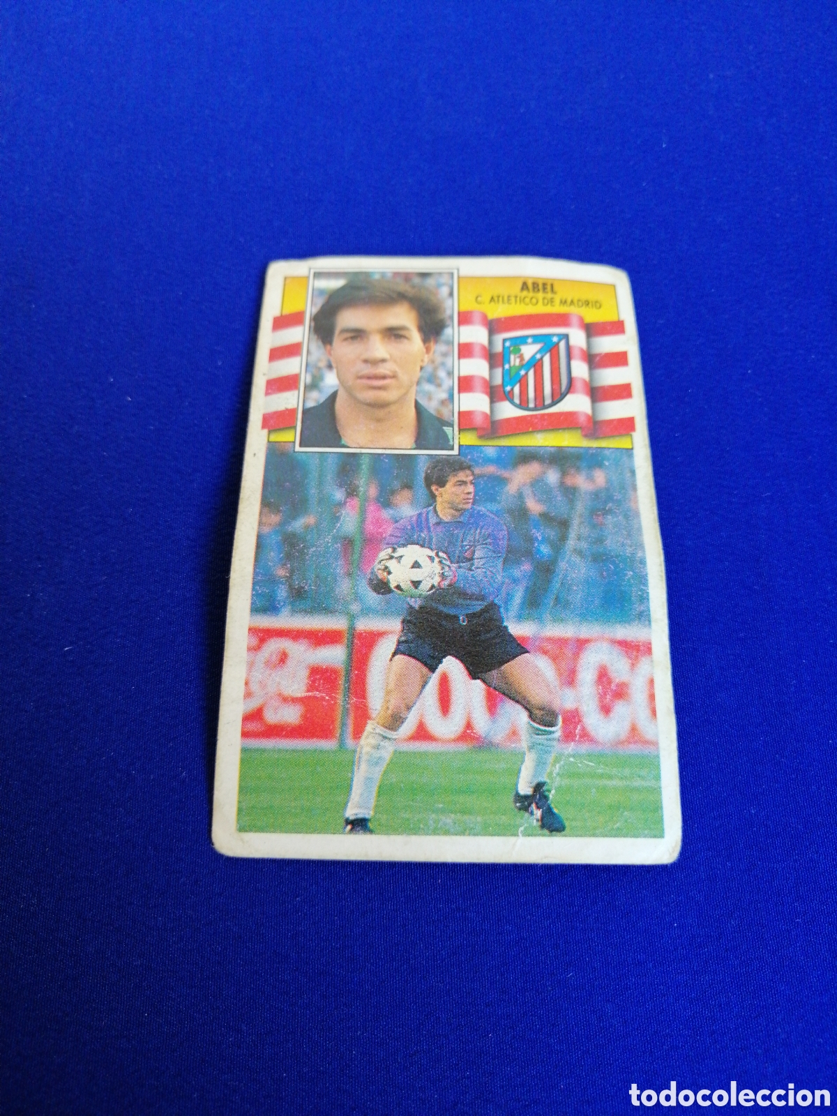 Cromos de F&uacute;tbol: LIGA 90-91 CLUB ATL&Eacute;TICO MADRID - ABEL