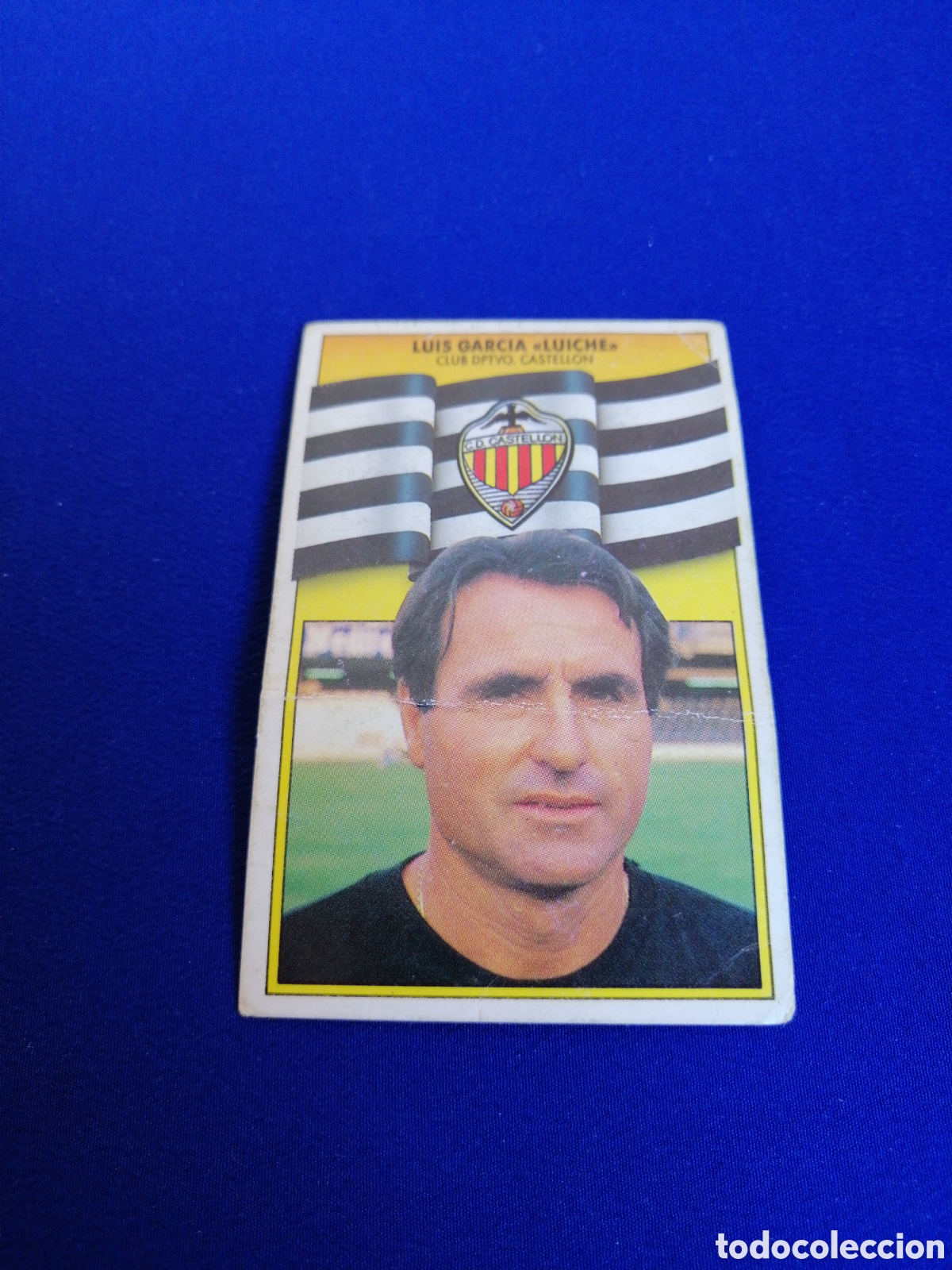 Cromos de F&uacute;tbol: LIGA 90-91 CLUB DEPORTIVO CASTELLON - LUIS GARC&Iacute;A LUICHE