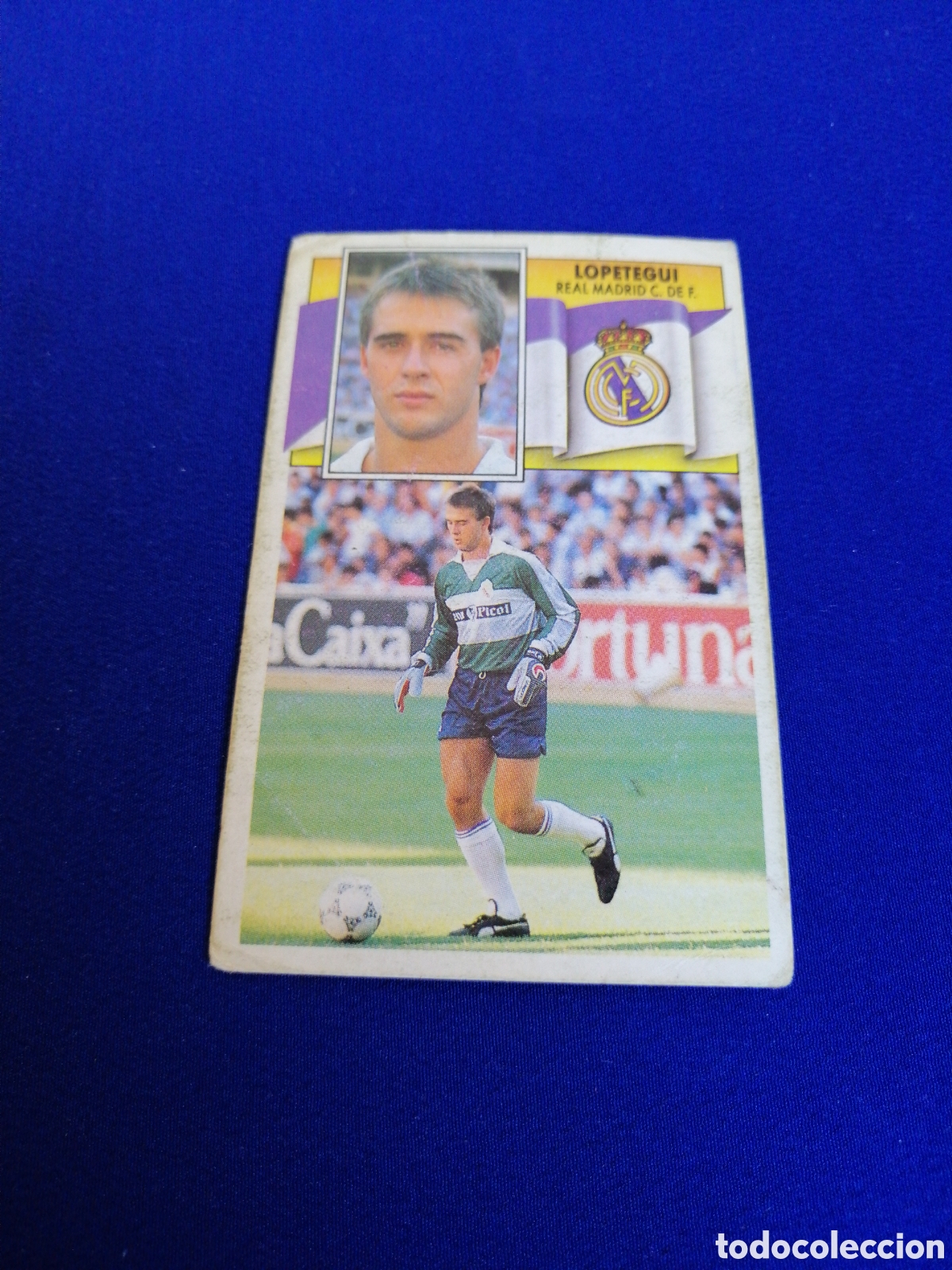Cromos de Futebol: LIGA 90-91 REAL MADRID - LOPETEGUI
