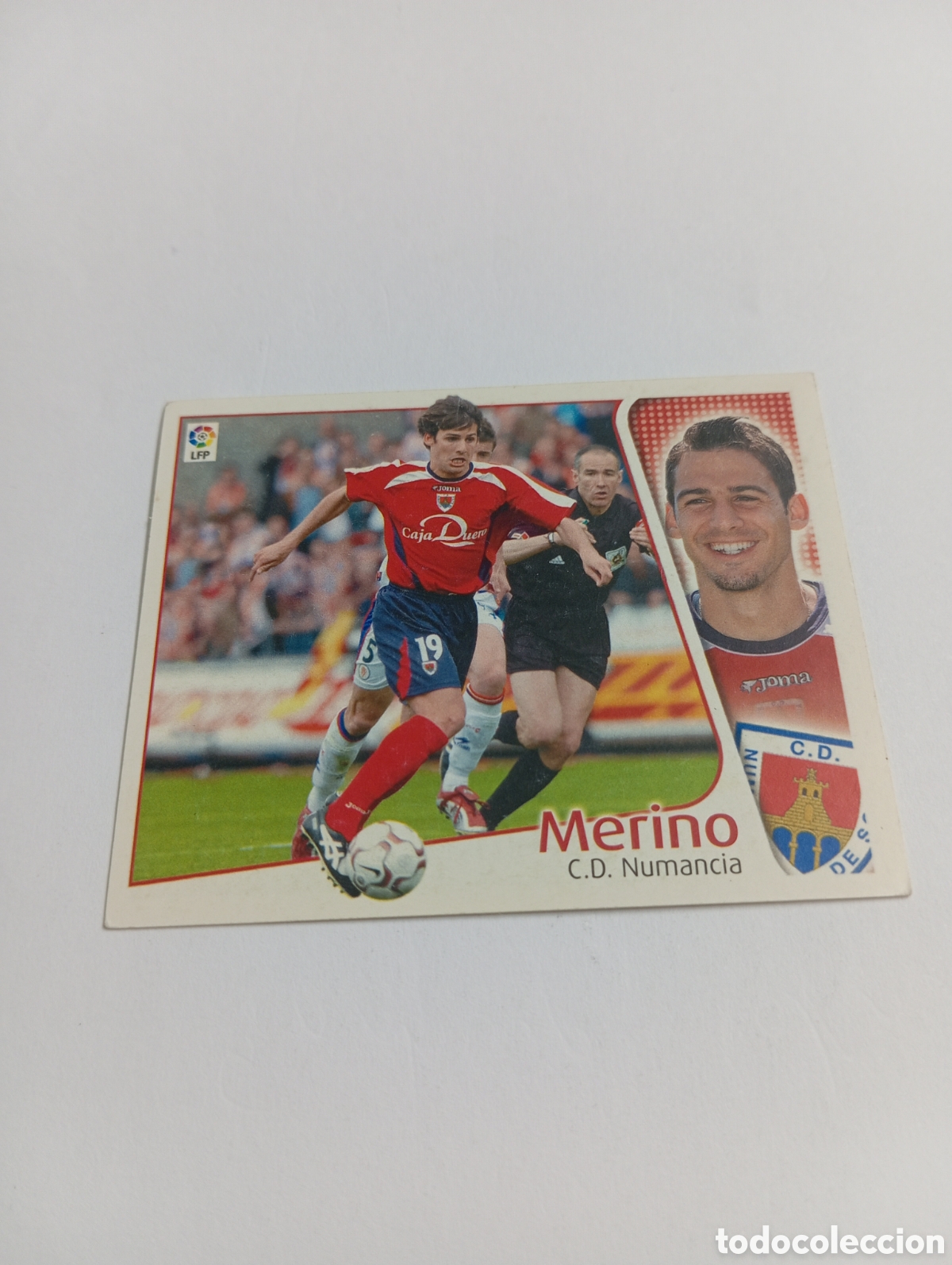 Fu&szlig;ball-Sticker: MERINO Numancia LIGA ESTE 2004 2005 PANINI 04 05