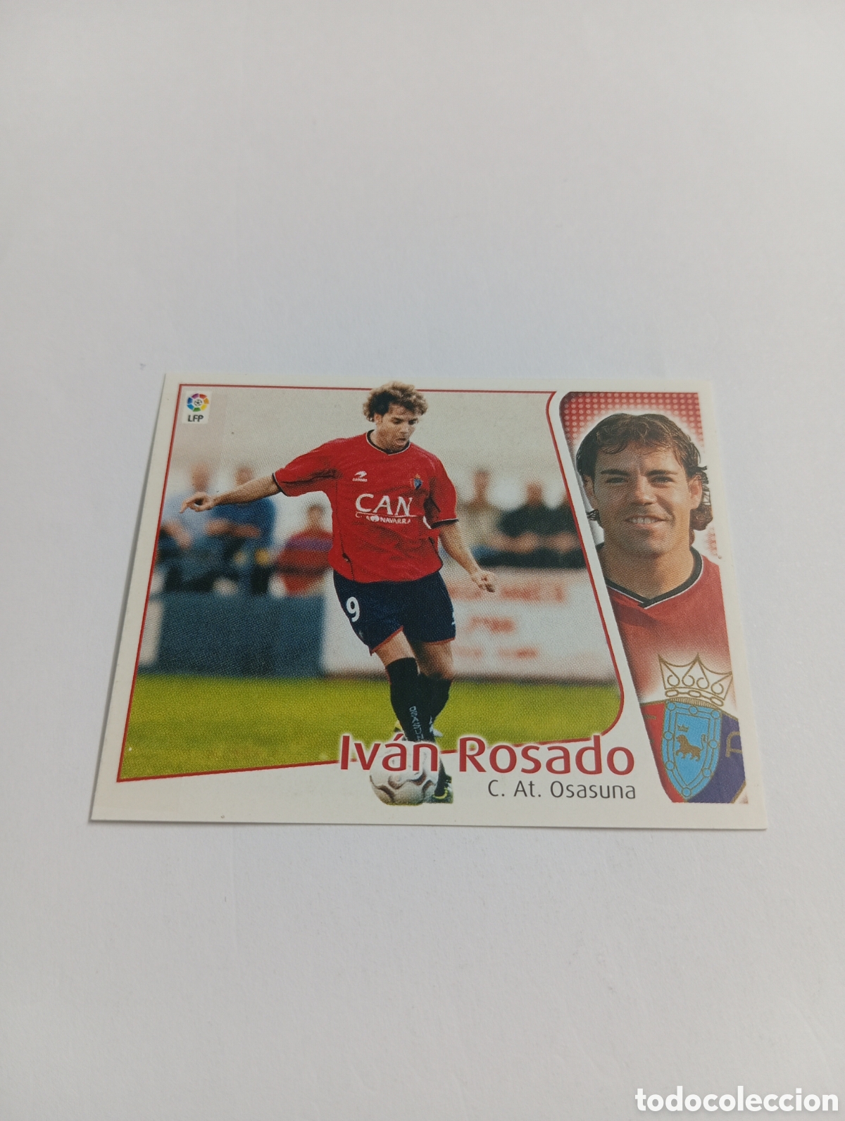 Cromos de F&uacute;tbol: IVAN ROSADO Osasuna LIGA ESTE 2004 2005 PANINI 04 05