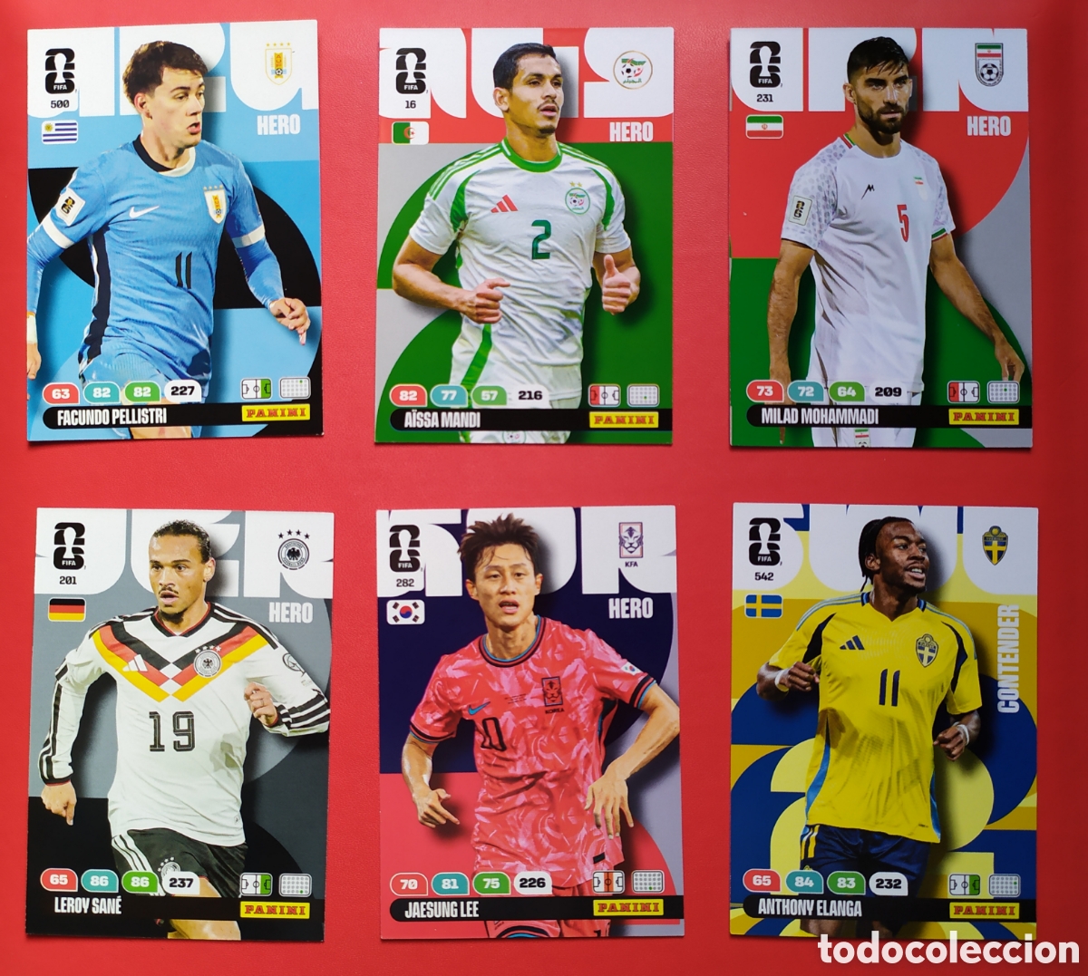 Football Stickers: LOTE 12 CARDS FIFA WORLD CUP 2026 ADRENALYN PANINI