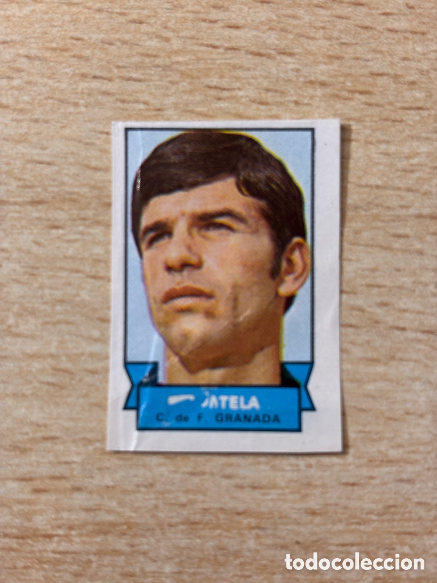 Football Stickers: Portela CF Granada Topps Tard&agrave; Ib&eacute;rica 1970 sin pegar
