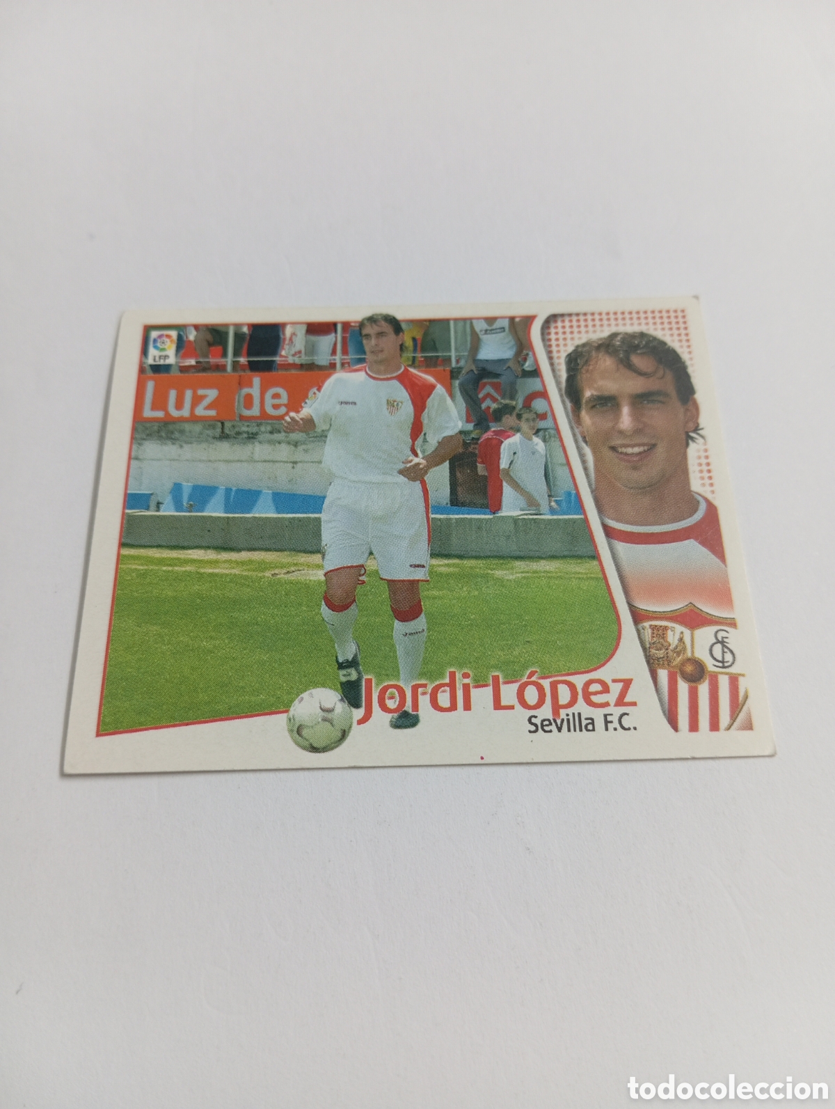 Cromos de F&uacute;tbol: JORDI L&Oacute;PEZ COLOCA Sevilla LIGA ESTE 2004 2005 PANINI 04 05
