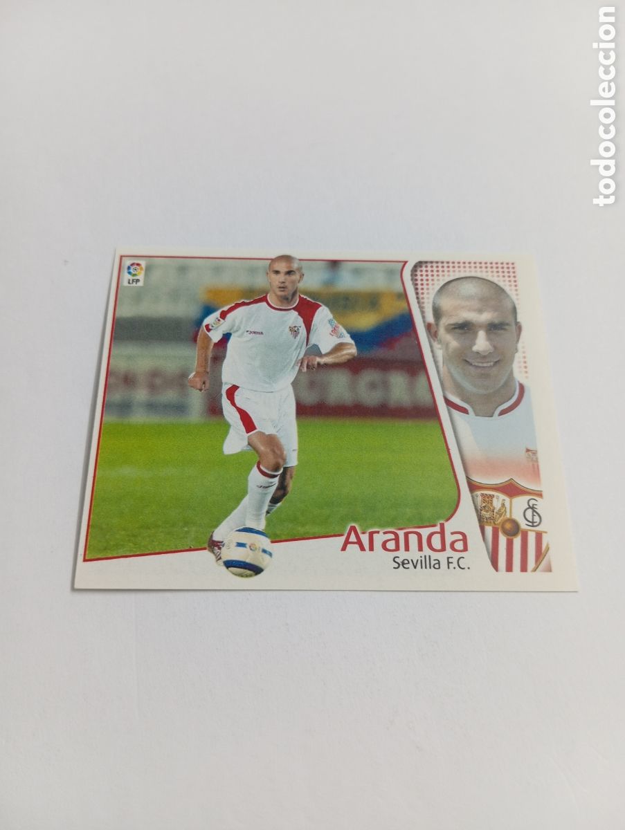 Cromos de F&uacute;tbol: ARANDA Sevilla LIGA ESTE 2004 2005 PANINI 04 05