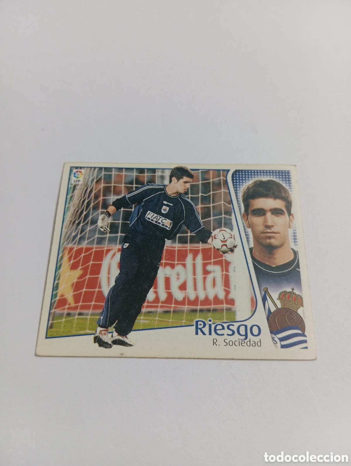 Cromos de Futebol: RIESGO Real Sociedad LIGA ESTE 2004 2005 PANINI 04 05