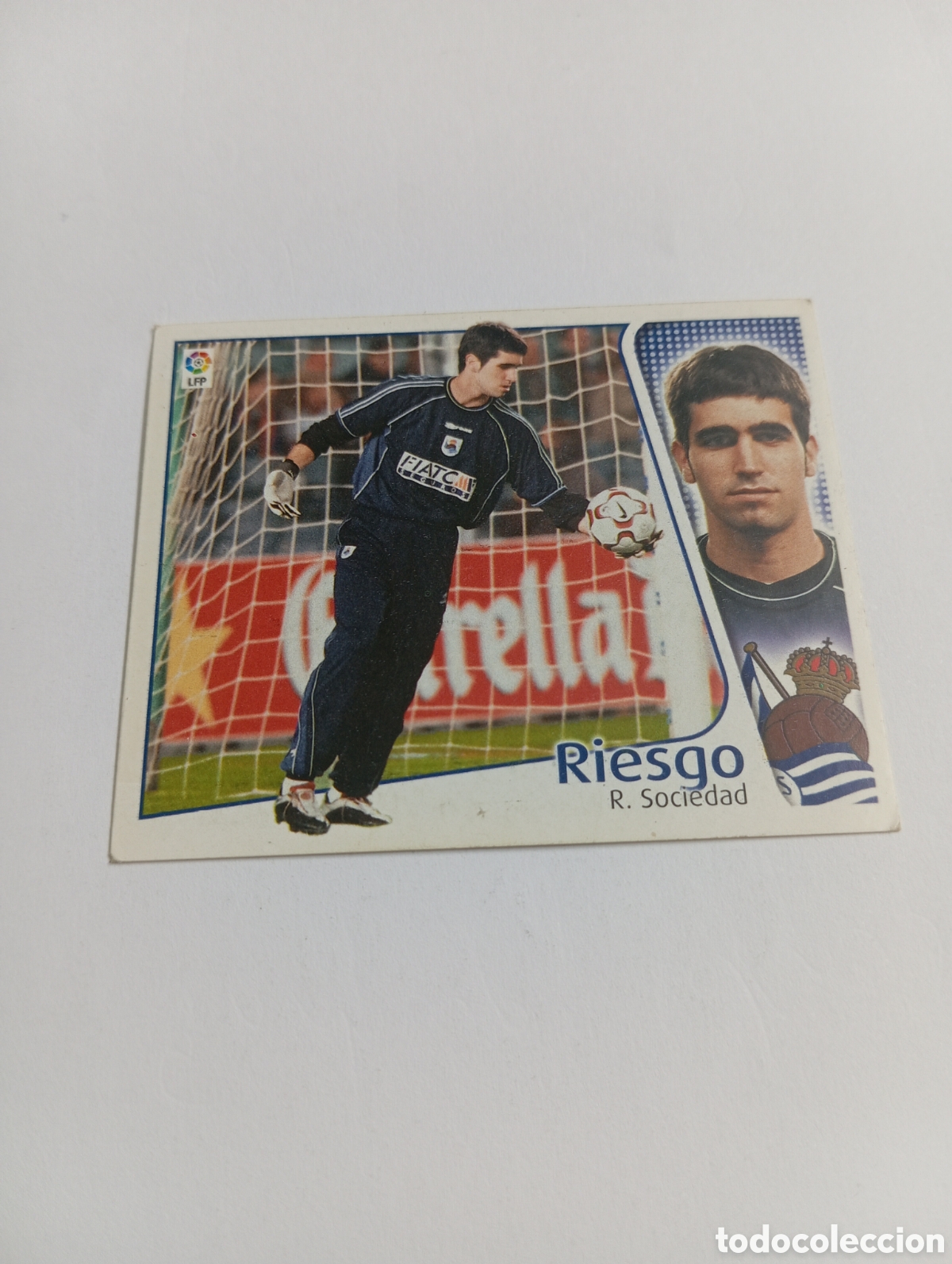 Cromos de Futebol: RIESGO Real Sociedad LIGA ESTE 2004 2005 PANINI 04 05