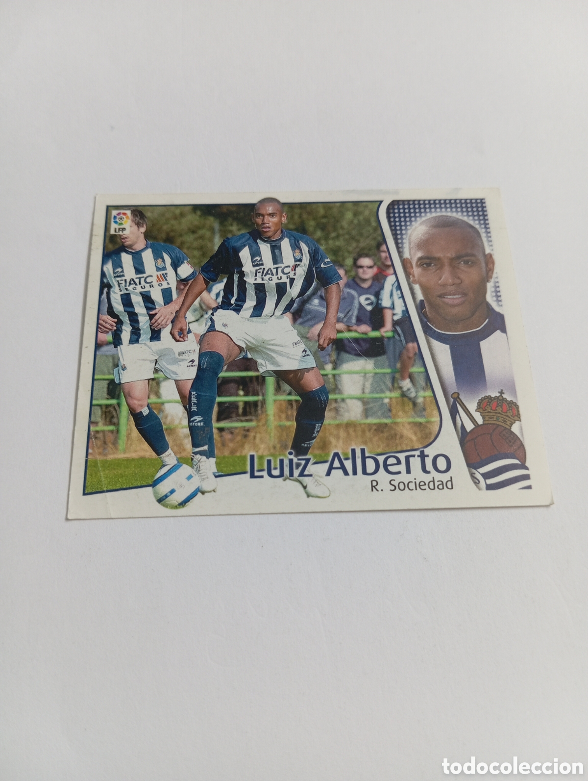Cromos de Futebol: LUIZ ALBERTO COLOCA Real Sociedad LIGA ESTE 2004 2005 PANINI 04 05