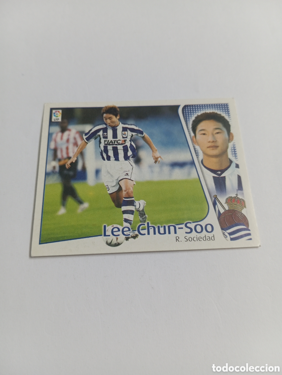 Fu&szlig;ball-Sticker: LEE CHUN-SOO BAJA Real Sociedad LIGA ESTE 2004 2005 PANINI 04 05