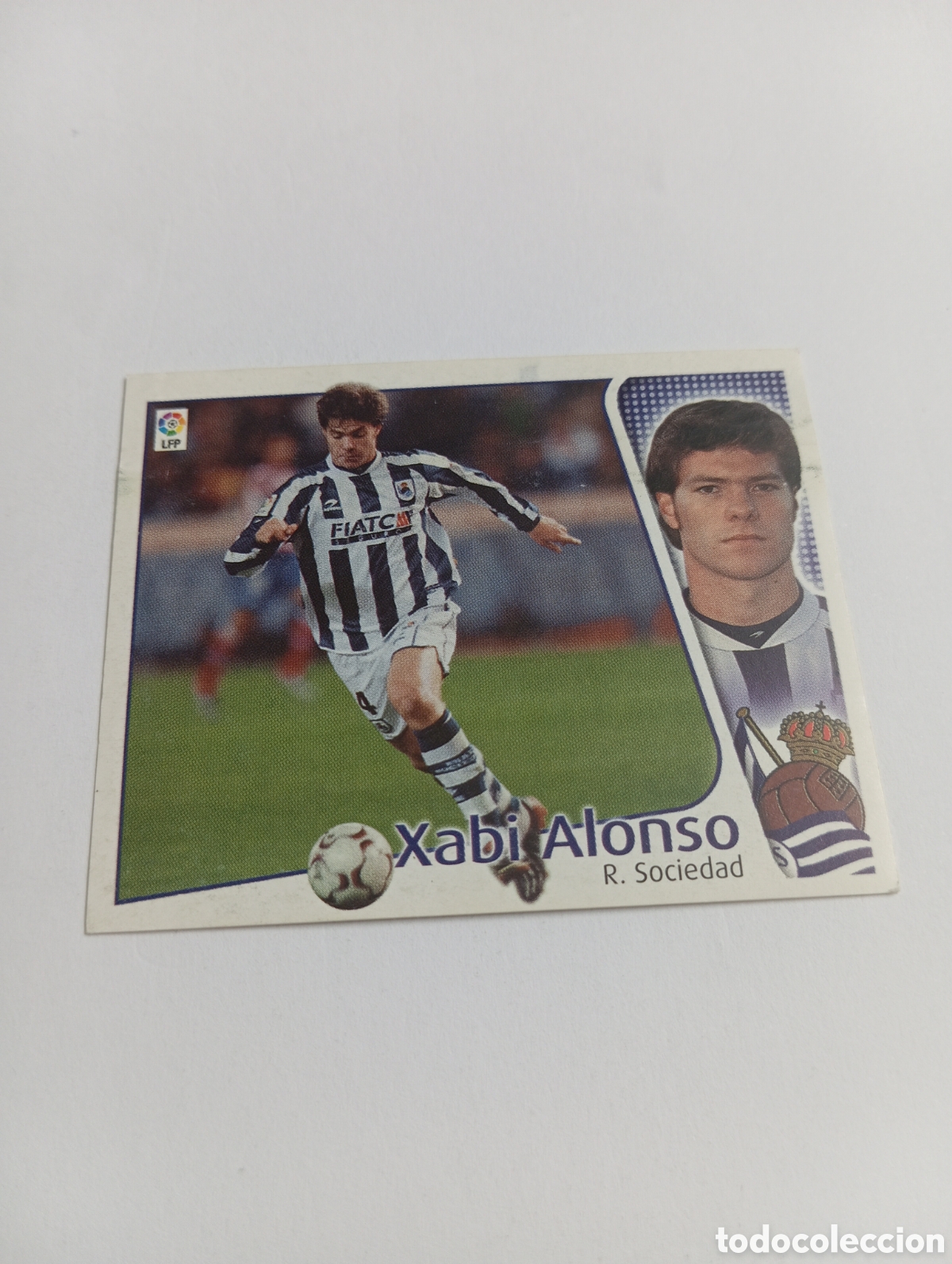 Fu&szlig;ball-Sticker: XABI ALONSO BAJA Real Sociedad LIGA ESTE 2004 2005 PANINI 04 05