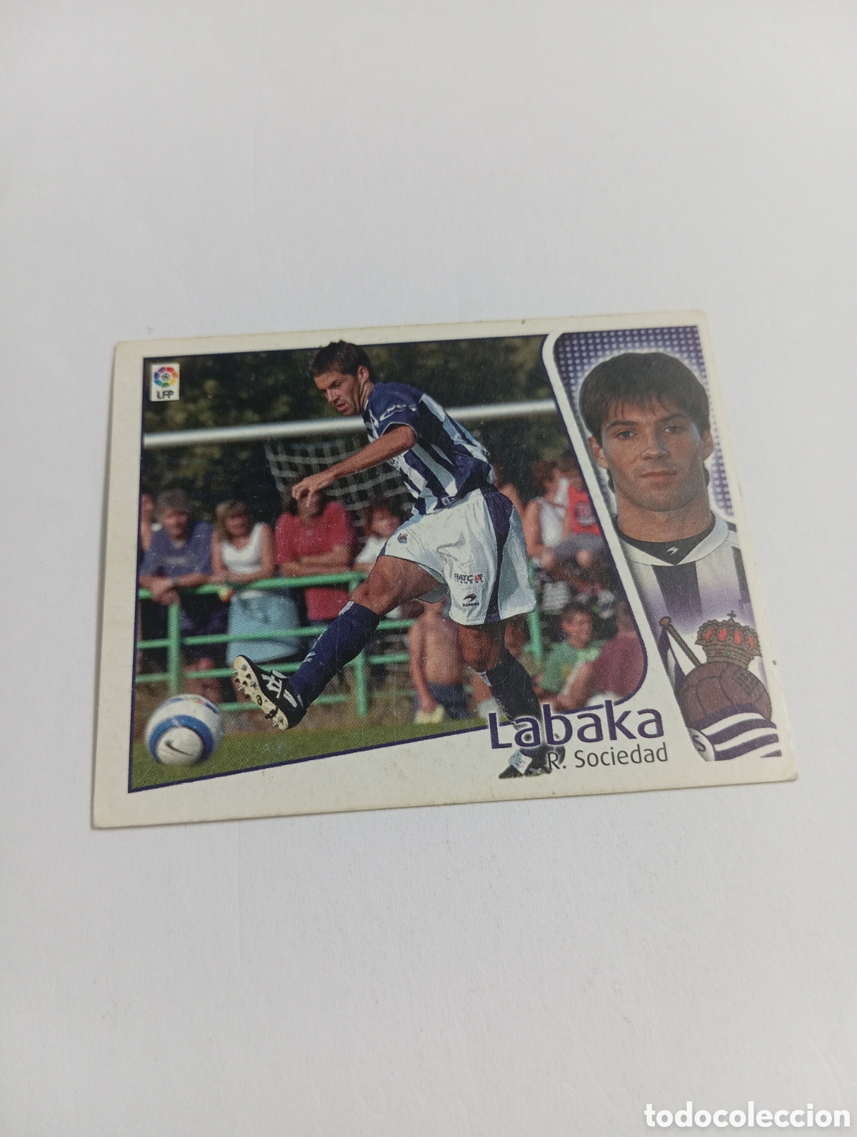 Fu&szlig;ball-Sticker: LABAKA COLOCA Real Sociedad LIGA ESTE 2004 2005 PANINI 04 05