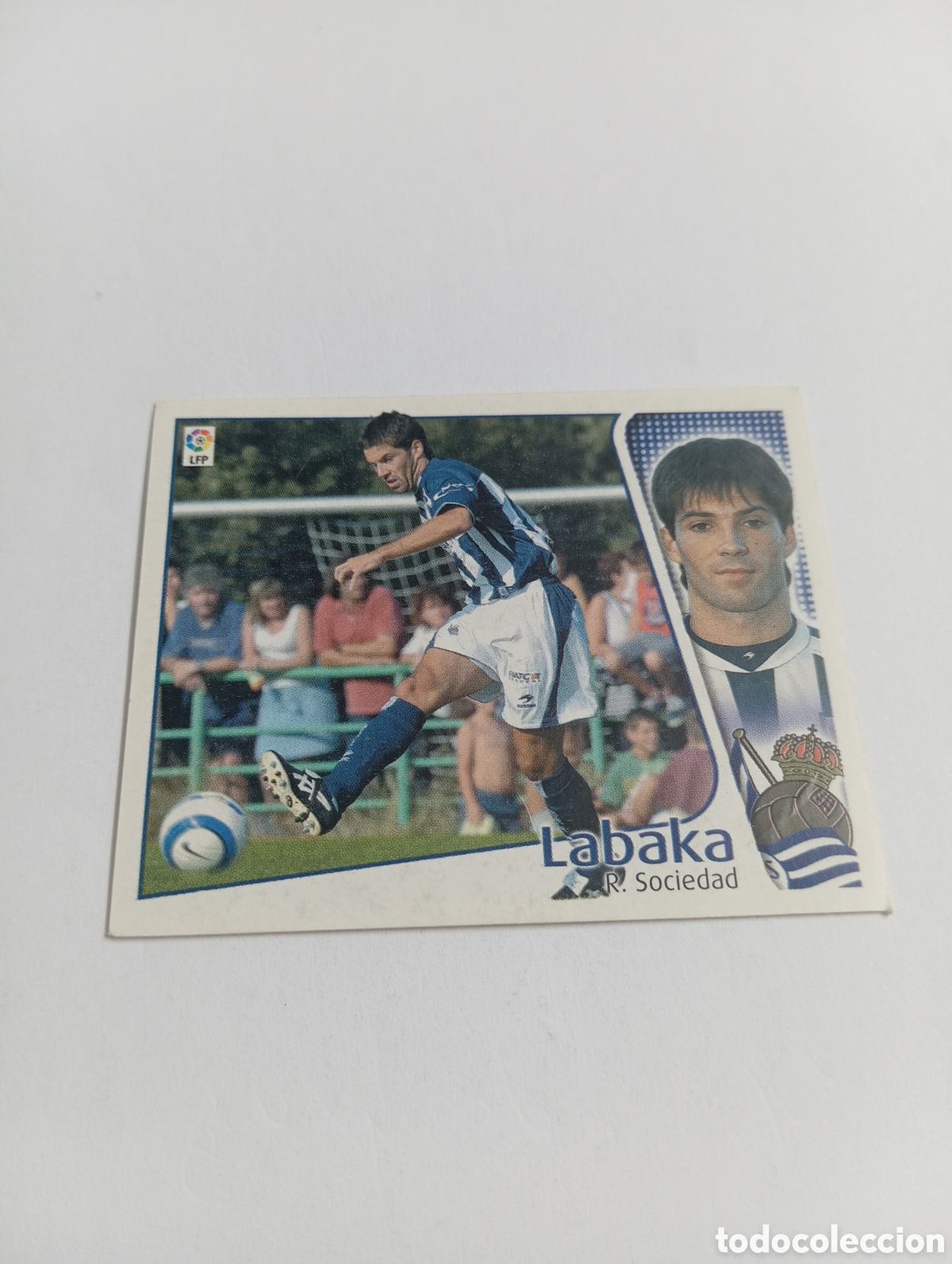 Cromos de F&uacute;tbol: LABAKA COLOCA Real Sociedad LIGA ESTE 2004 2005 PANINI 04 05