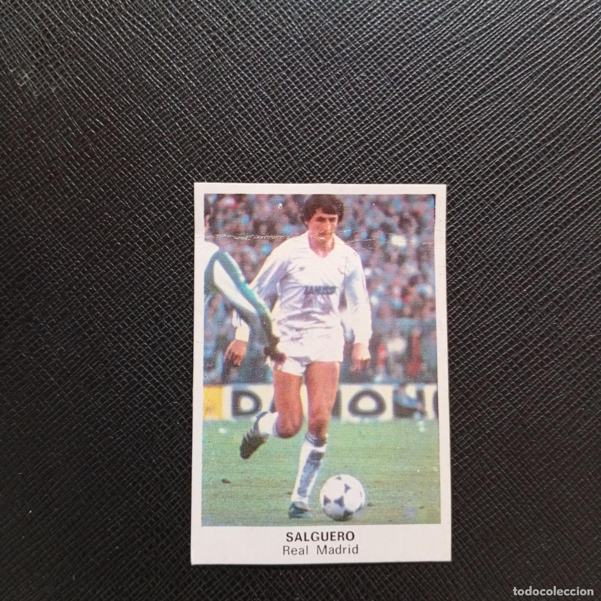 Cromos de F&uacute;tbol: SALGUERO REAL MADRID CANO 1983 1984 CROMO FUTBOL 83 84 LIGA - DESPEGADO - A113 PG64