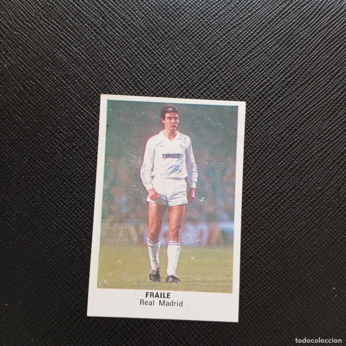 Cromos de F&uacute;tbol: FRAILE REAL MADRID CANO 1983 1984 CROMO FUTBOL 83 84 LIGA - DESPEGADO - A113 PG64