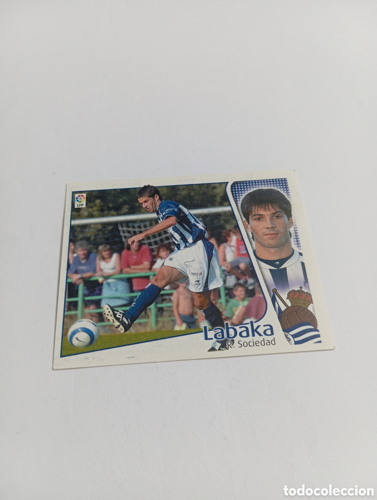 Cromos de F&uacute;tbol: LABAKA COLOCA Real Sociedad LIGA ESTE 2004 2005 PANINI 04 05