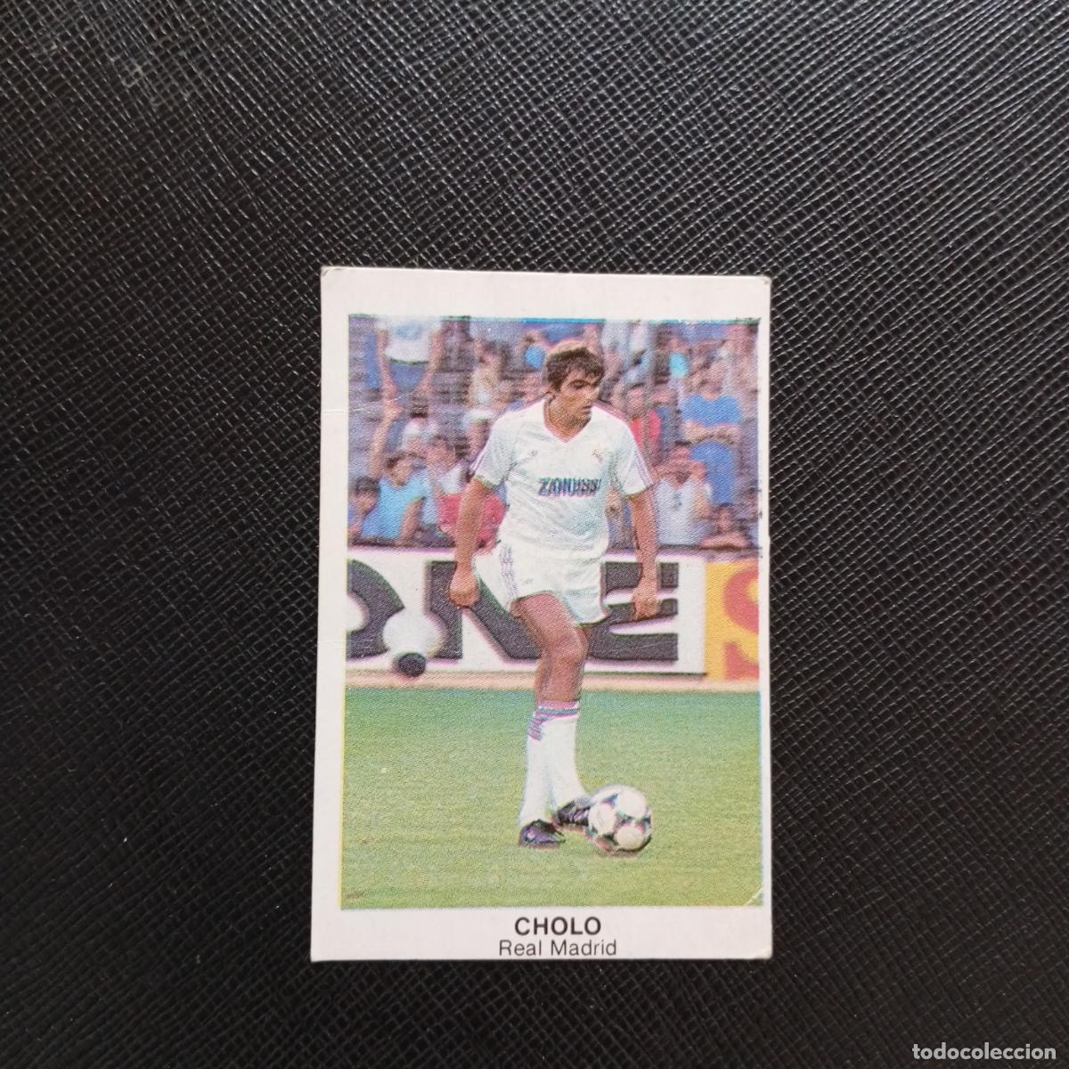 Cromos de Futebol: CHOLO REAL MADRID CANO 1983 1984 CROMO FUTBOL 83 84 LIGA - DESPEGADO - A113 PG64 VERSION