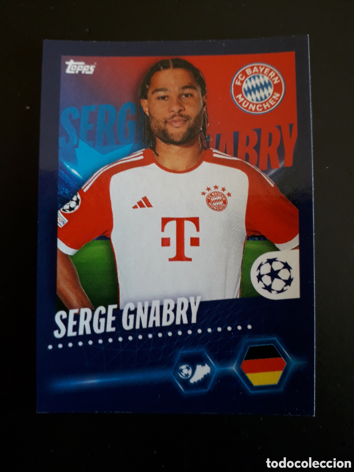 Cromos de Futebol: S GNABRY BAYERN MUNICH N&deg; 155 UEFA CHAMPIONS LEAGUE SEASON TOPPS 23 24 2023 2024 PEDIDO M&Iacute;NIMO 3&euro;