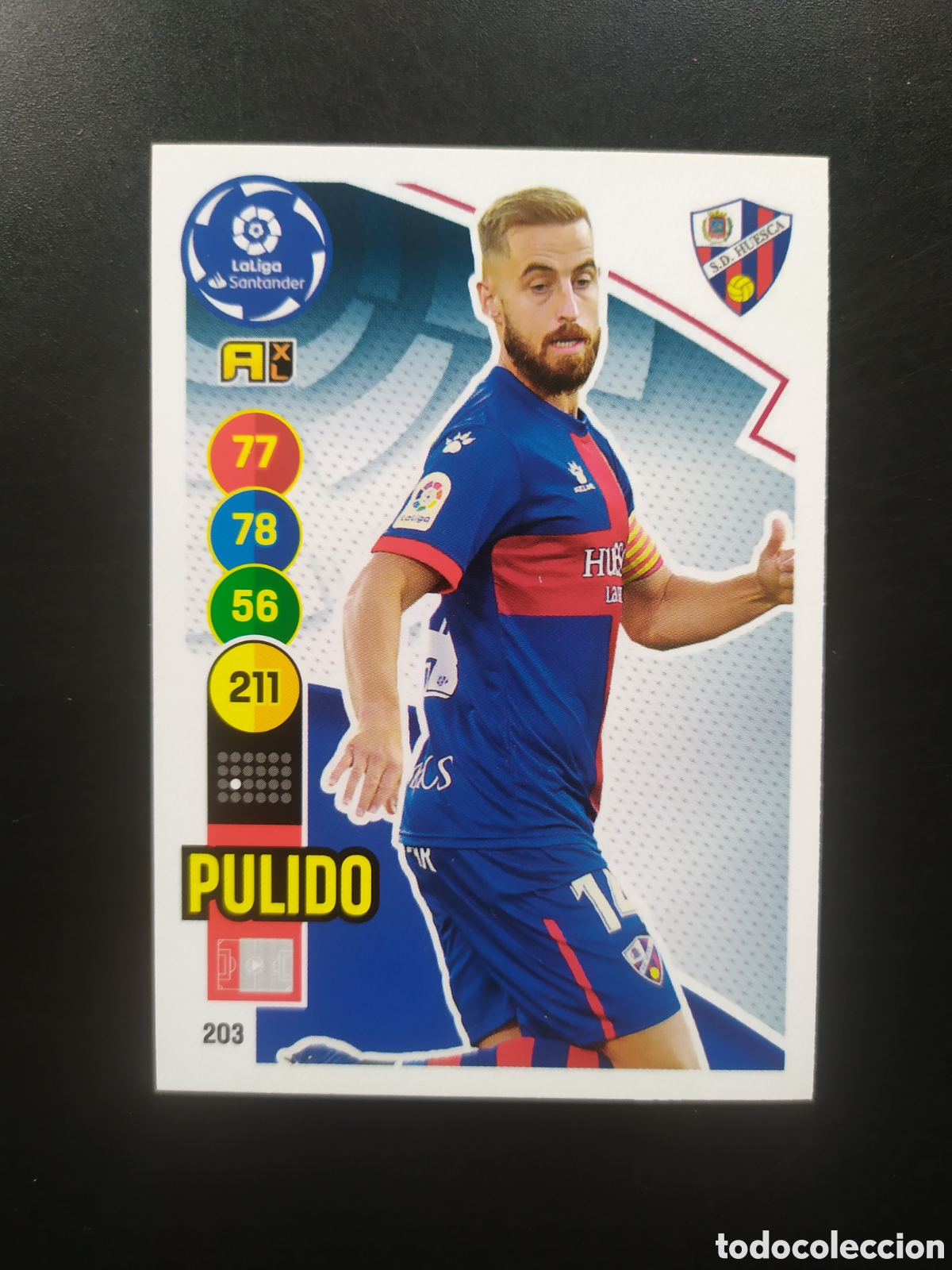 Cromos de Futebol: Adrenalyn 2020 2021 20 21 panini Pulido n&deg; 203 Huesca