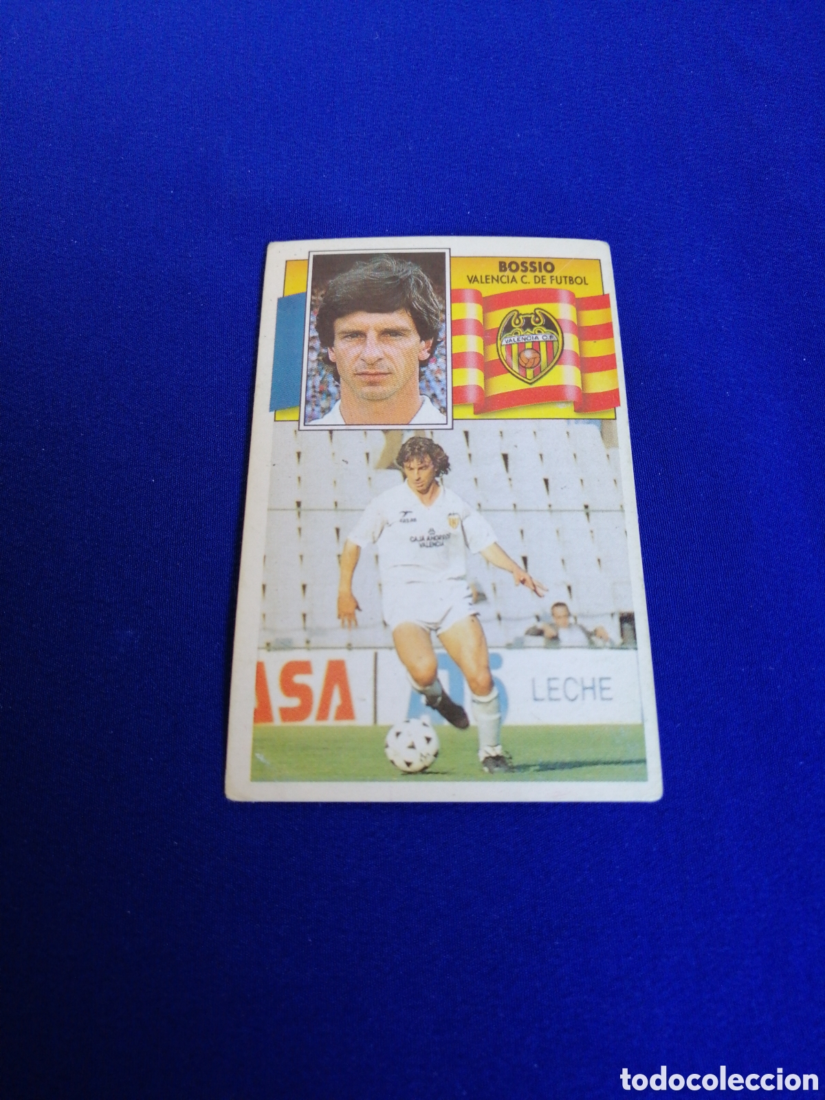 Figurine di Calcio: LIGA 90-91 VALENCIA CLUB DE F&Uacute;TBOL - BOSSIO