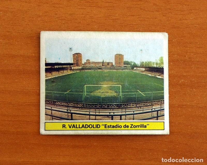 Cromos de F&uacute;tbol: Valladolid - Estadio de Zorrilla - Ediciones Este Liga 1981-1982, 81-82 - Nunca pegado