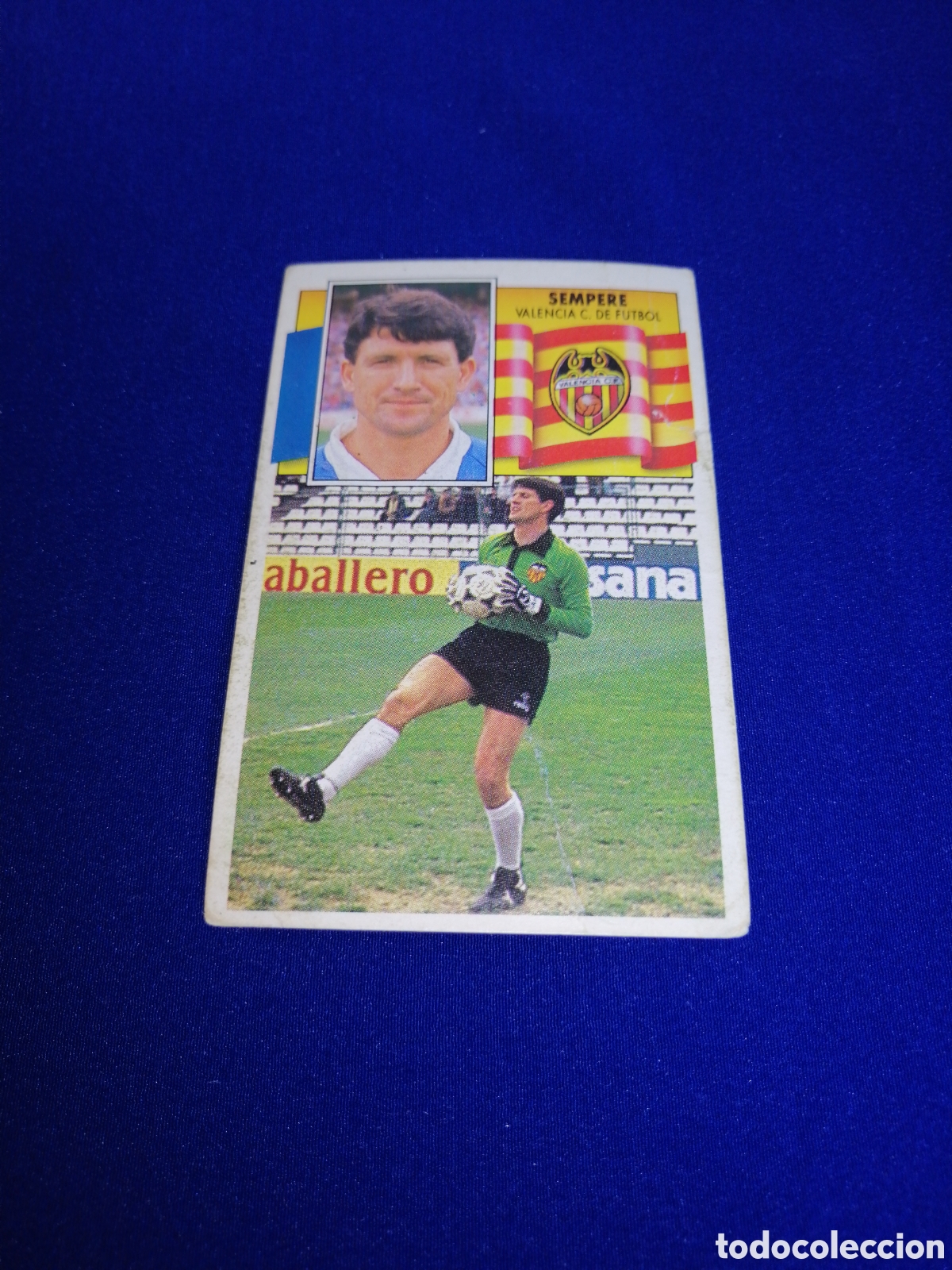 Cromos de F&uacute;tbol: LIGA 90-91 VALENCIA CLUB DE F&Uacute;TBOL - SEMPERE