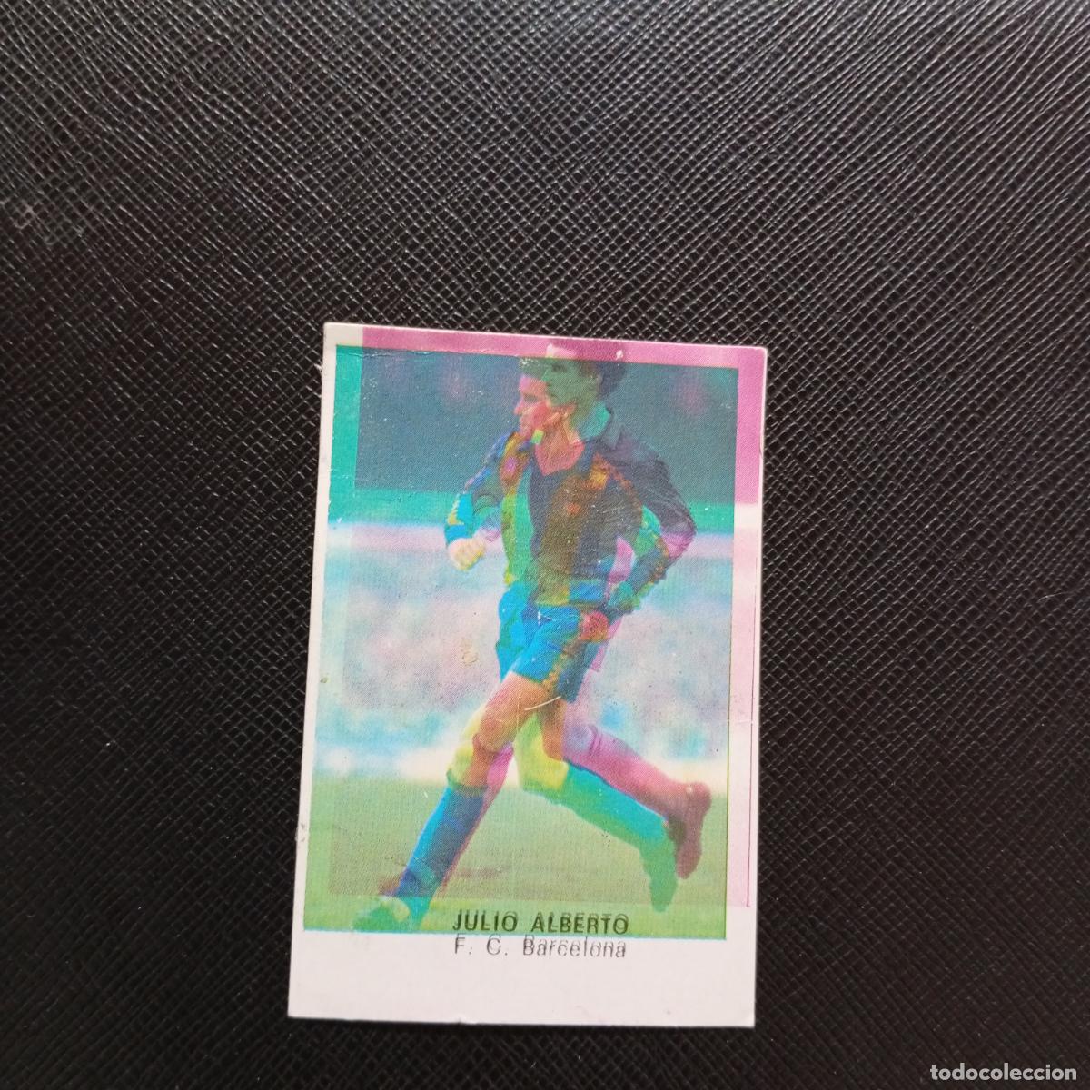 Cromos de F&uacute;tbol: JULIO ALBERTO BARCELONA CANO 1983 1984 CROMO FUTBOL 83 84 LIGA - DESPEGADO - A113 PG91 ERROR