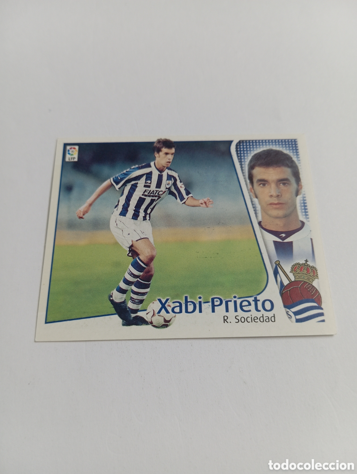 Cromos de F&uacute;tbol: XABI PRIETO Real Sociedad LIGA ESTE 2004 2005 PANINI 04 05