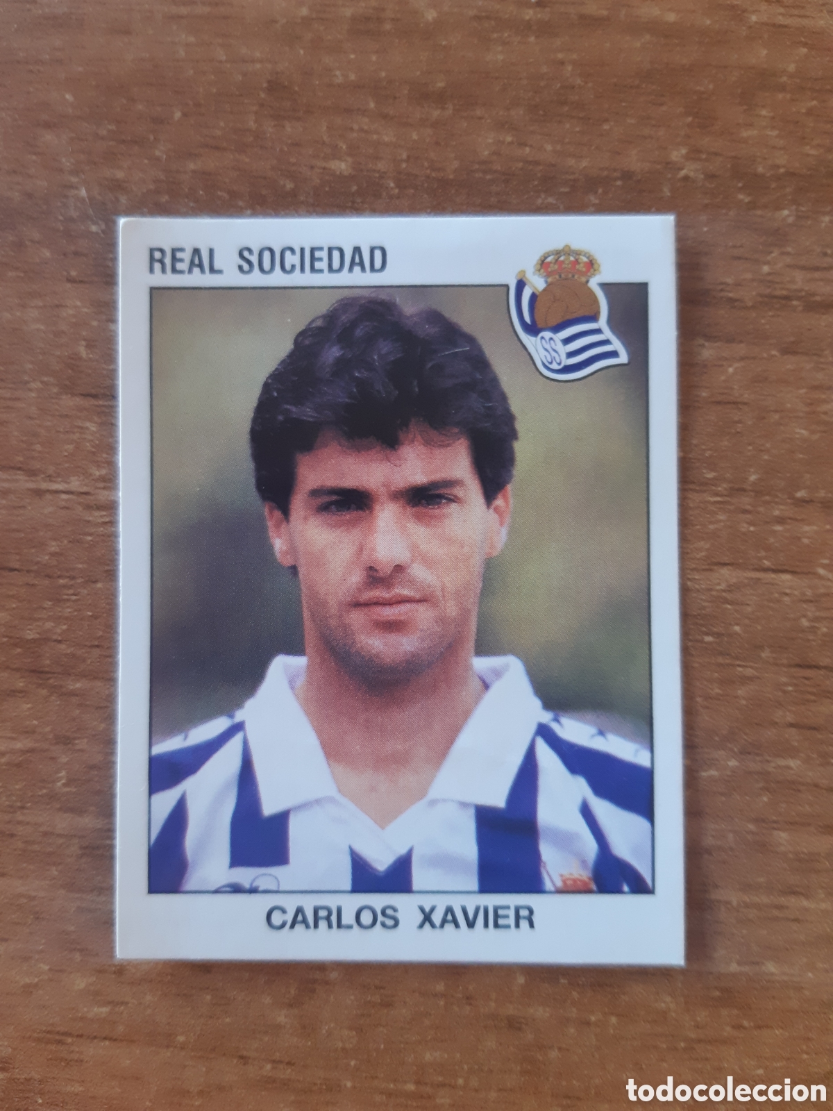 Figurine di Calcio: N&deg;271 Carlos Xavier (Real Sociedad) Estrellas Liga 93-94 PANINI. Nunca pegado
