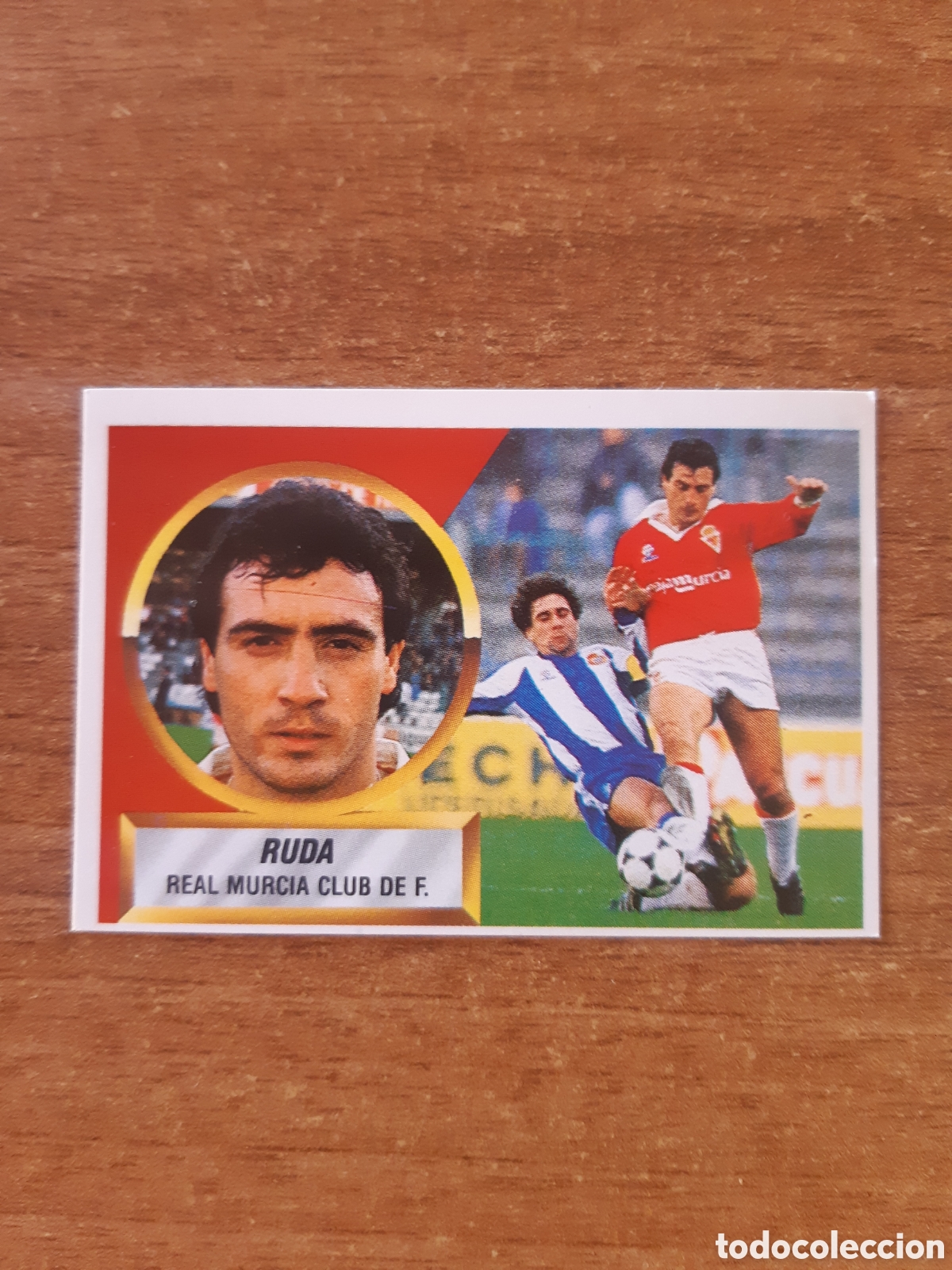 Cromos de Futebol: N&deg;14B Baja Ruda (Murcia) liga 88-89 ESTE. Nunca pegado, NUEVO