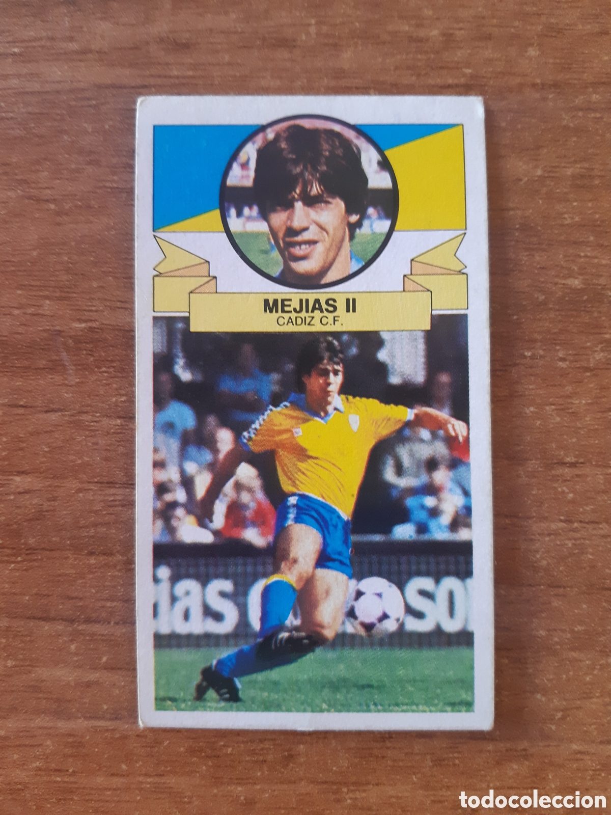 Football Stickers: Mej&iacute;as II (C&aacute;diz) liga 85-86 ESTE. Nunca pegado