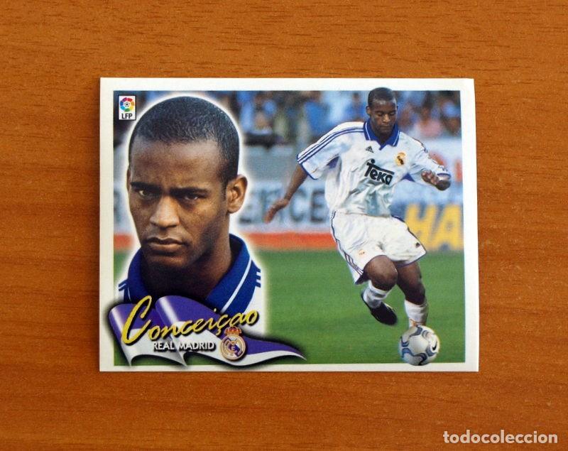 Figurine di Calcio: Real Madrid - Concei&ccedil;ao - COLOCA - Ediciones Este Liga 2000-2001, 00-01 - Nunca Pegado